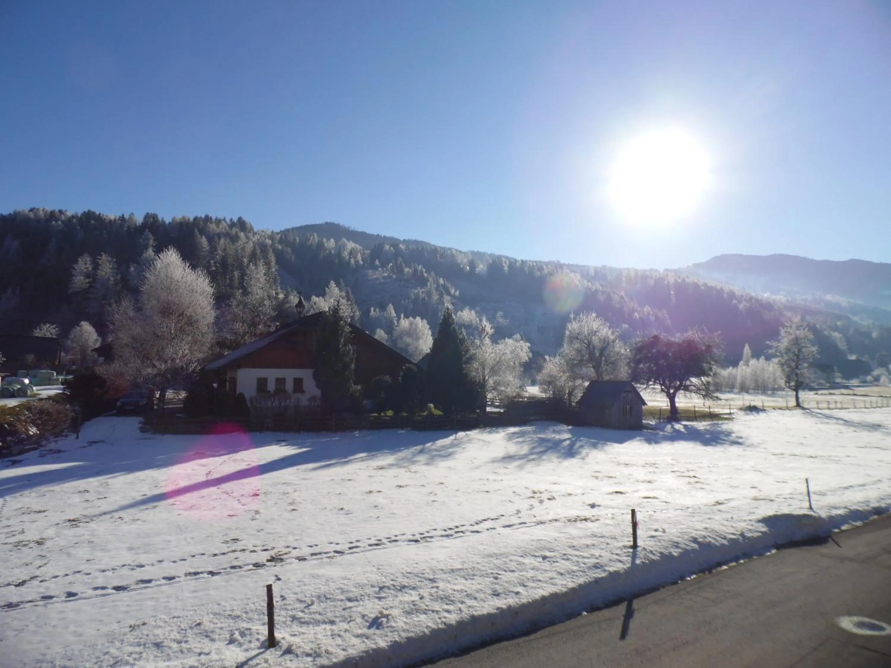 Area and facilities in Pension Tilly