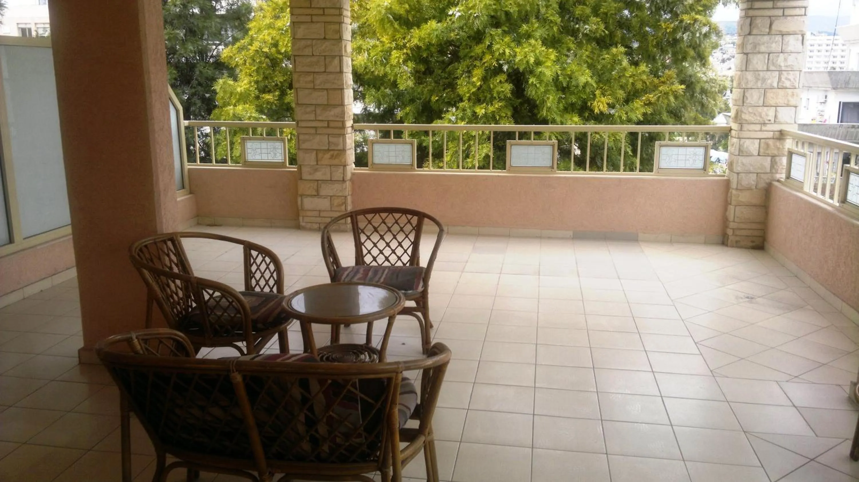 Balcony/Terrace in Chrysanthos Boutique Apartments