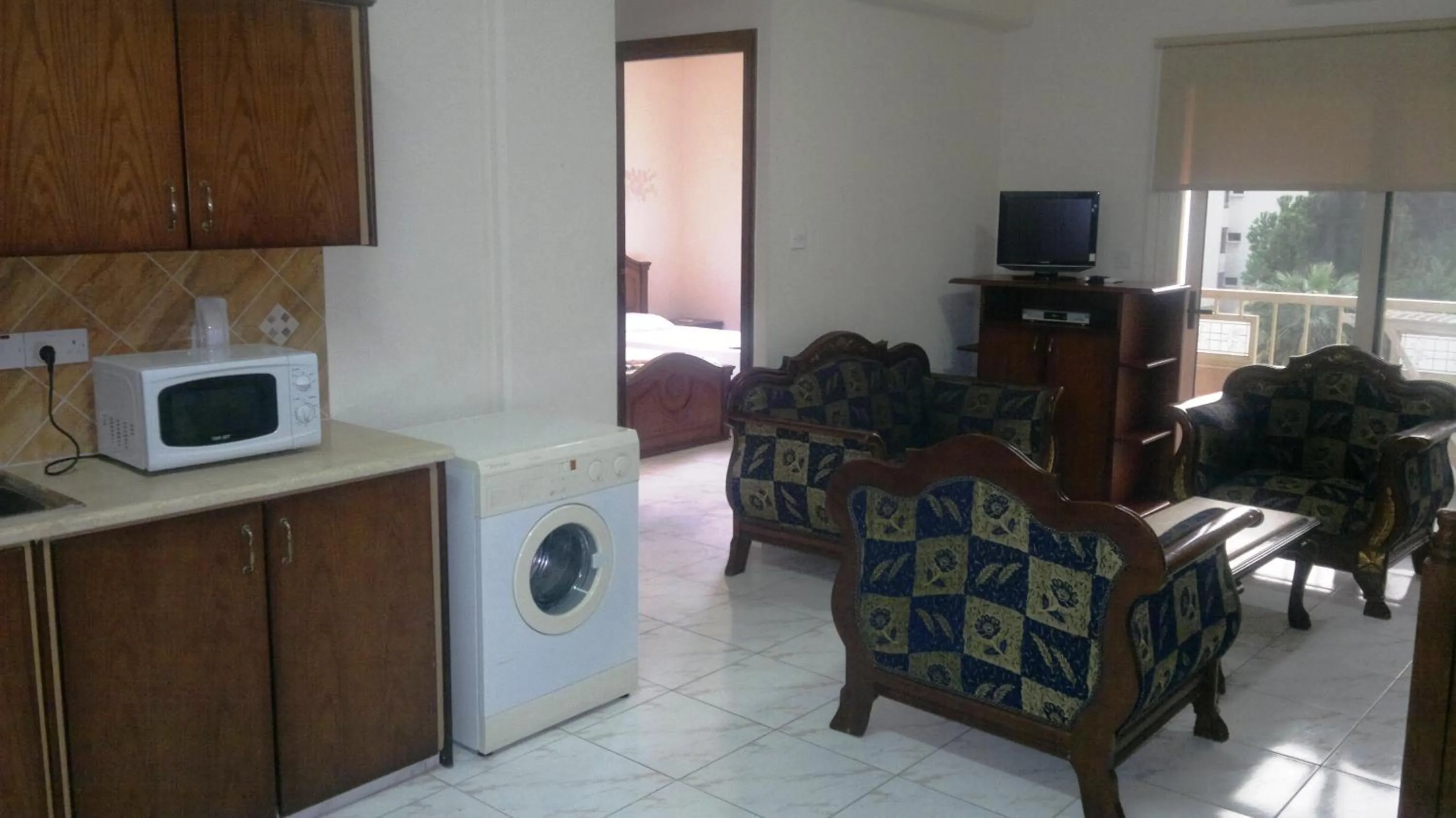 Kitchen or kitchenette in Chrysanthos Boutique Apartments