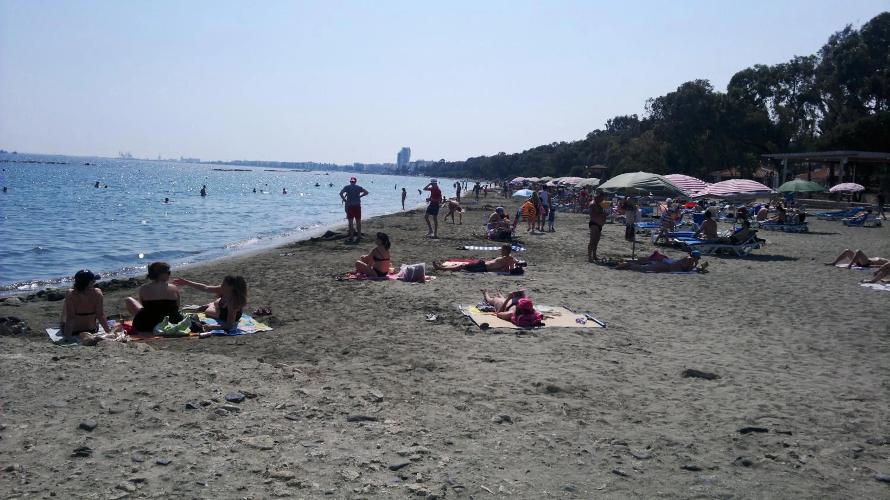 Beach in Chrysanthos Boutique Apartments