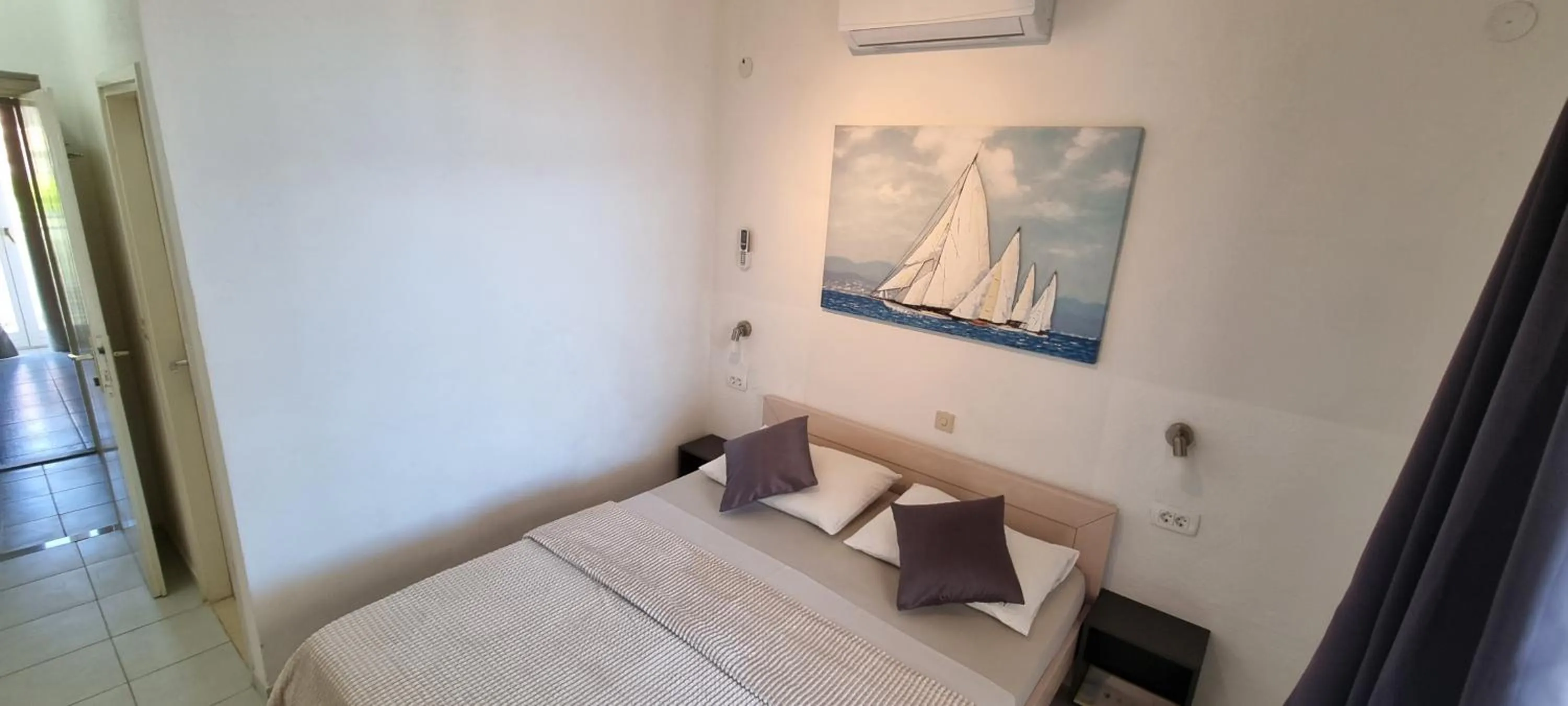 Bedroom, Bed in Villa Ana