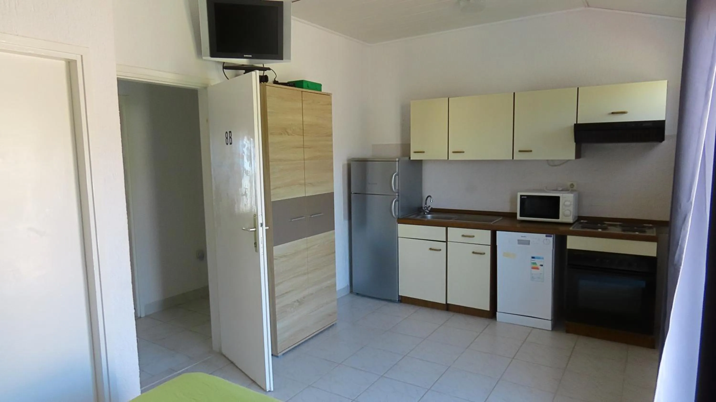 Kitchen or kitchenette in Villa Ana