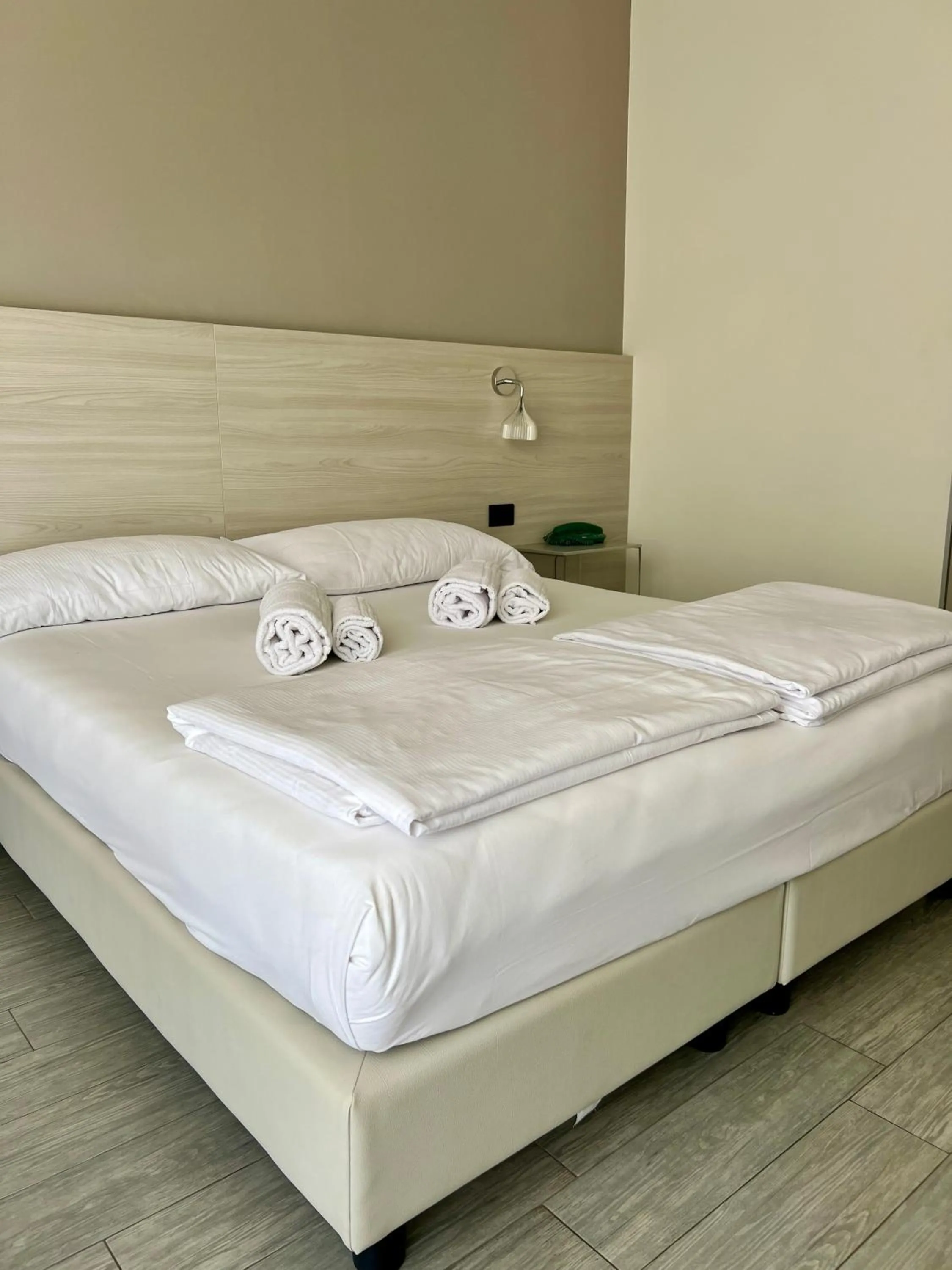Bed in Hotel Astoria