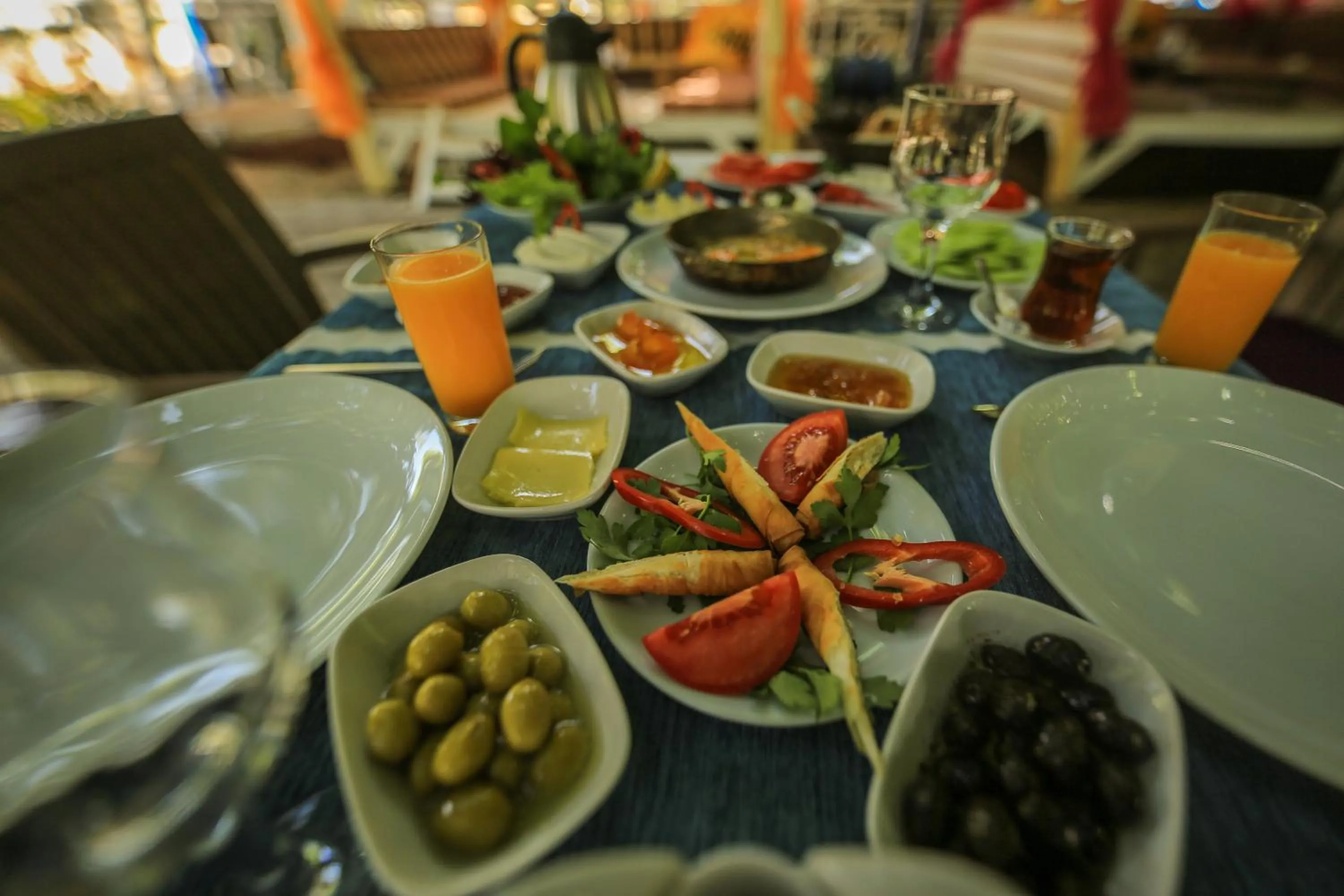 Breakfast in Cirali Zakkum Bungalow