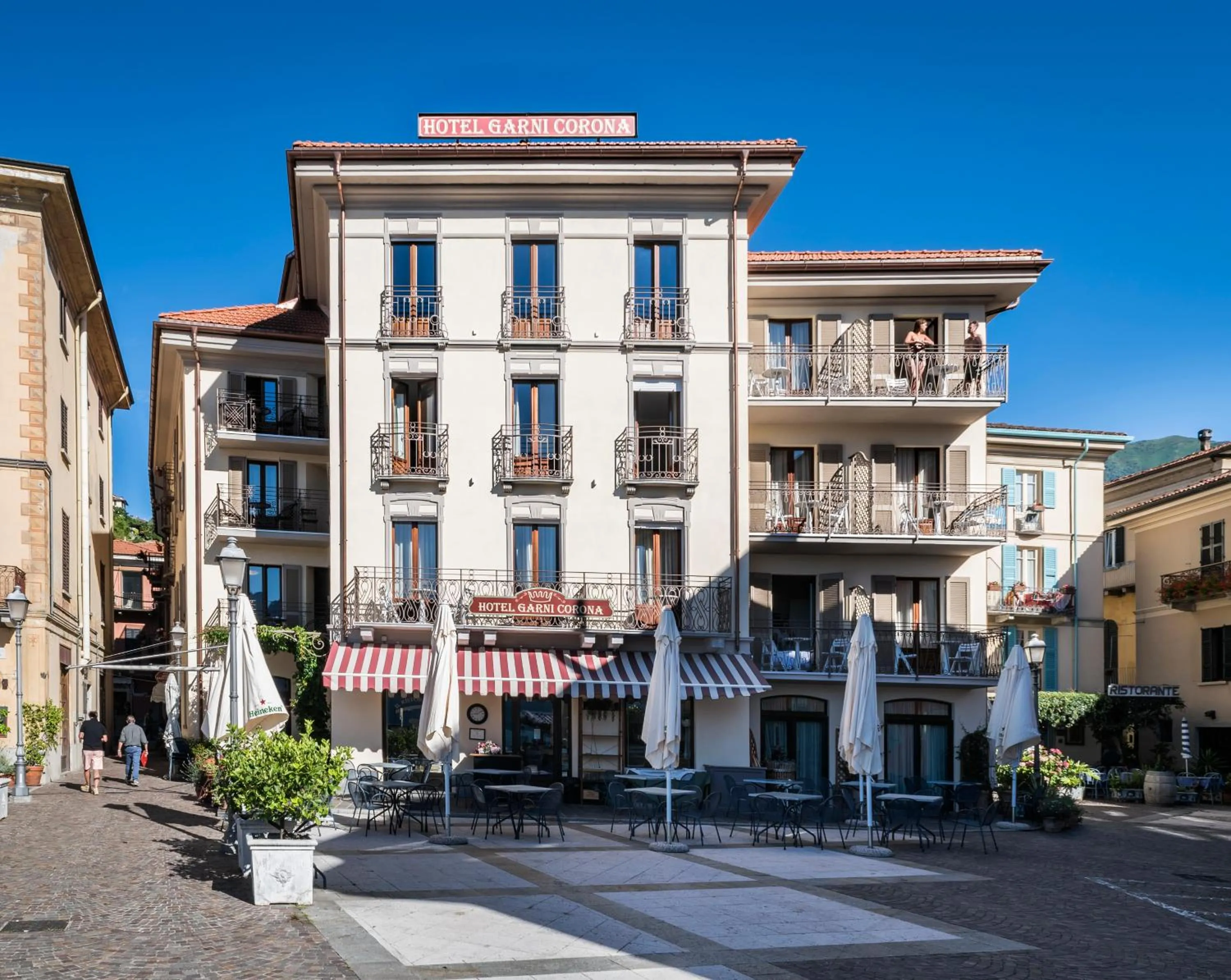 Property building in Hotel Garni Corona