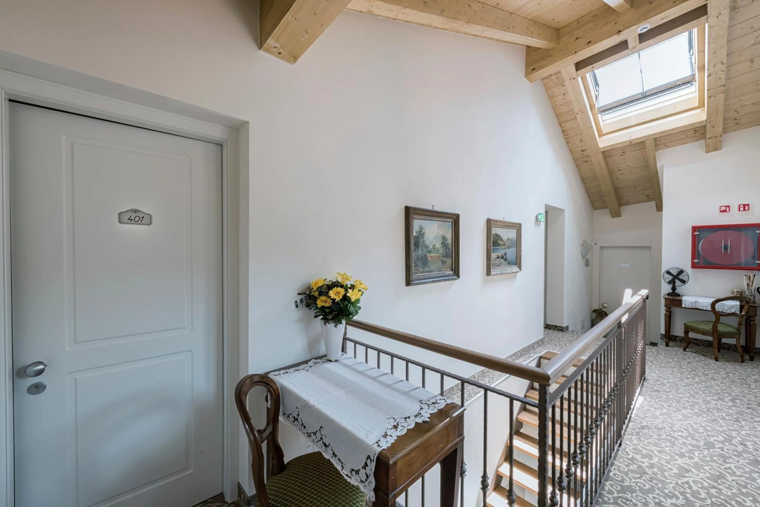 Decorative detail in Hotel Garni Corona