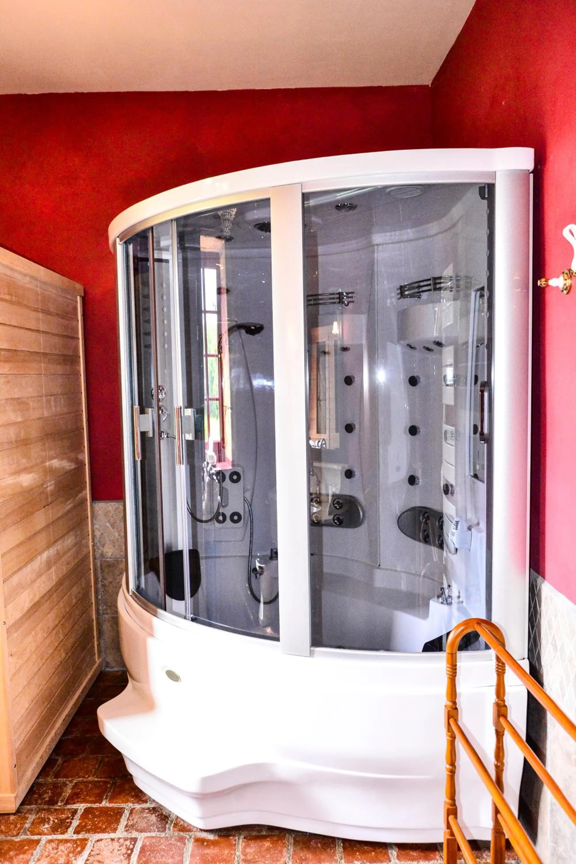 Bathroom in Chateau d'Origny, Chambres d'hotes et Restaurant Gastronomique