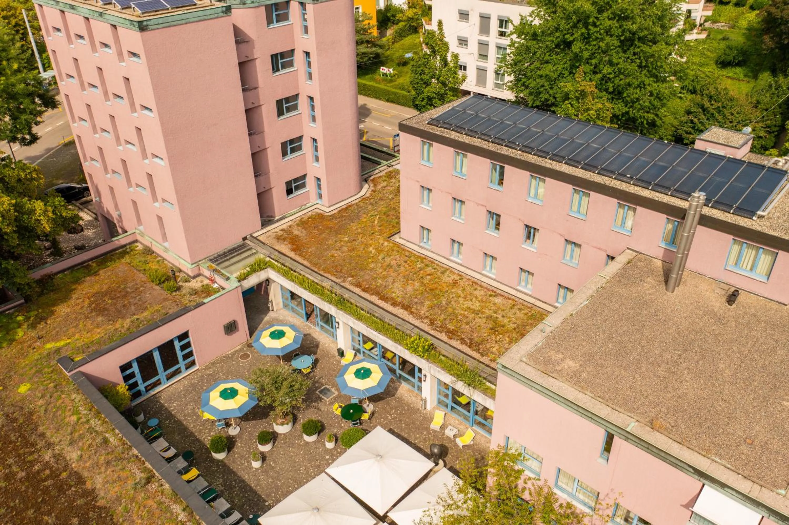 Property building in Zurich Youth Hostel