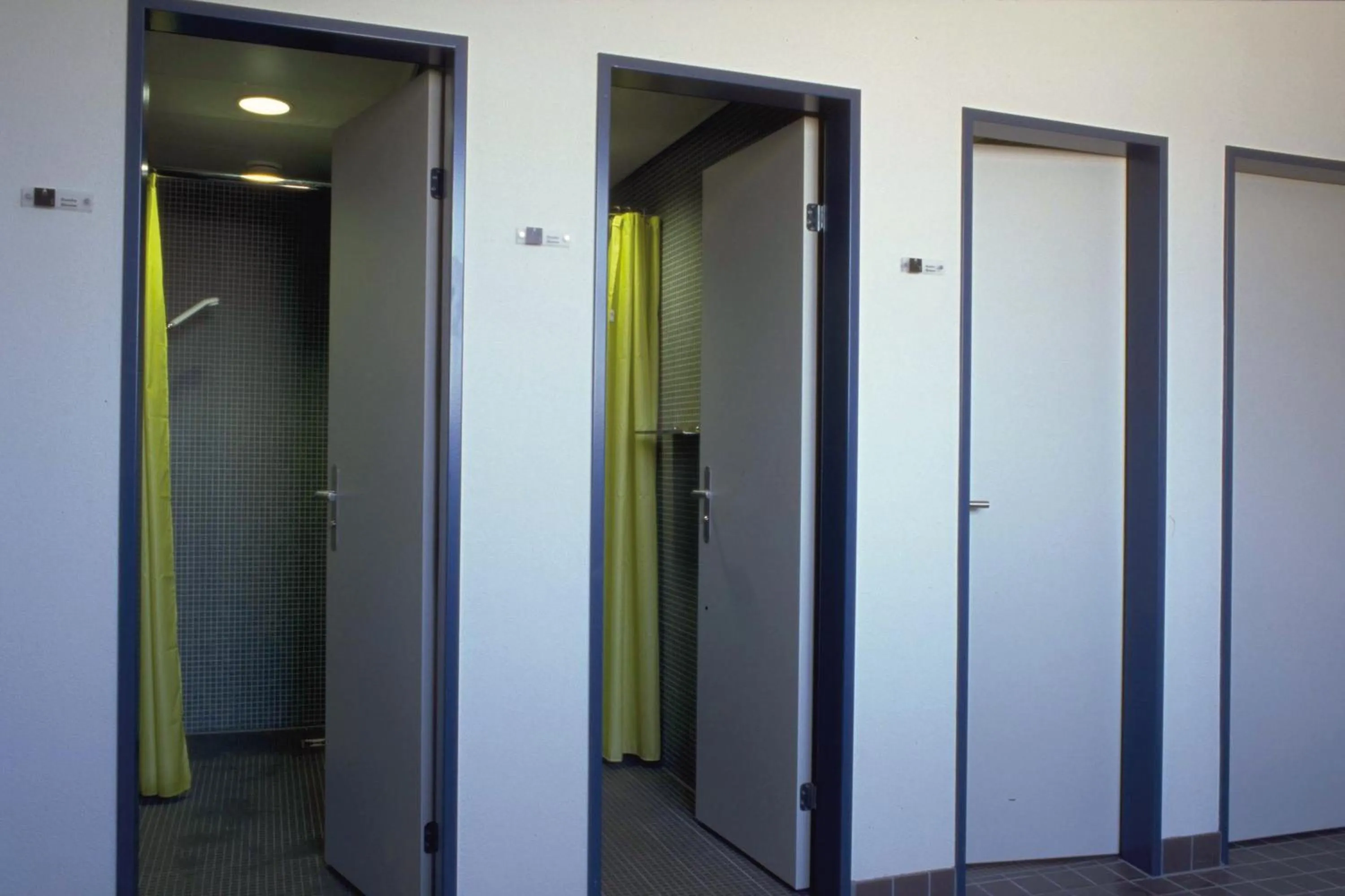 Shower in Zurich Youth Hostel