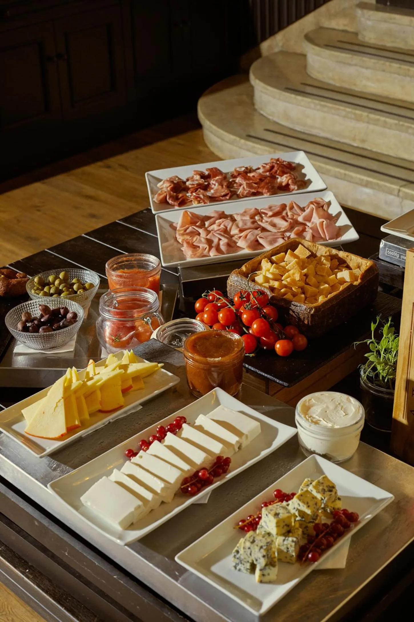 Buffet breakfast in Hotel Born