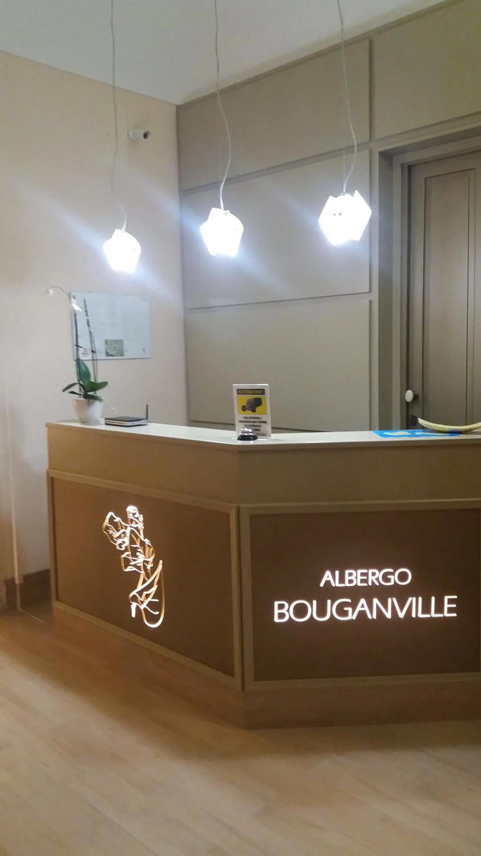 Lobby or reception in Albergo Bouganville