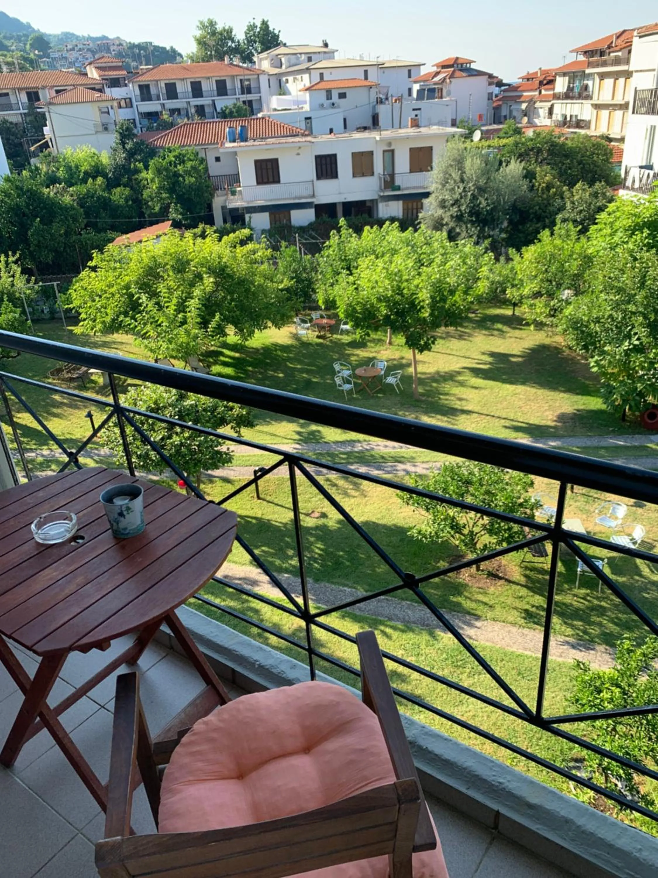 Garden view in Hotel Eleana