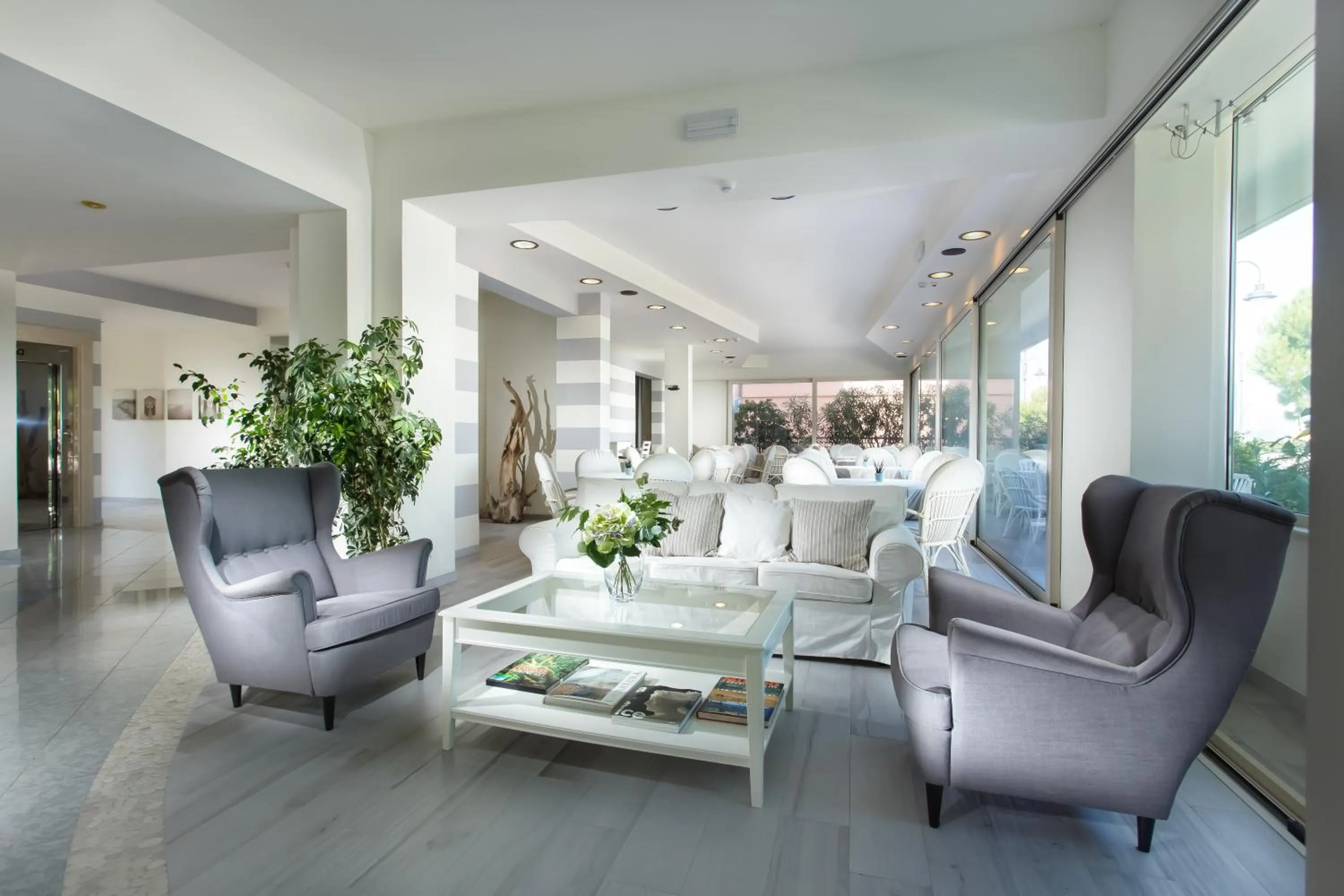 Lobby or reception in Hotel Nettuno