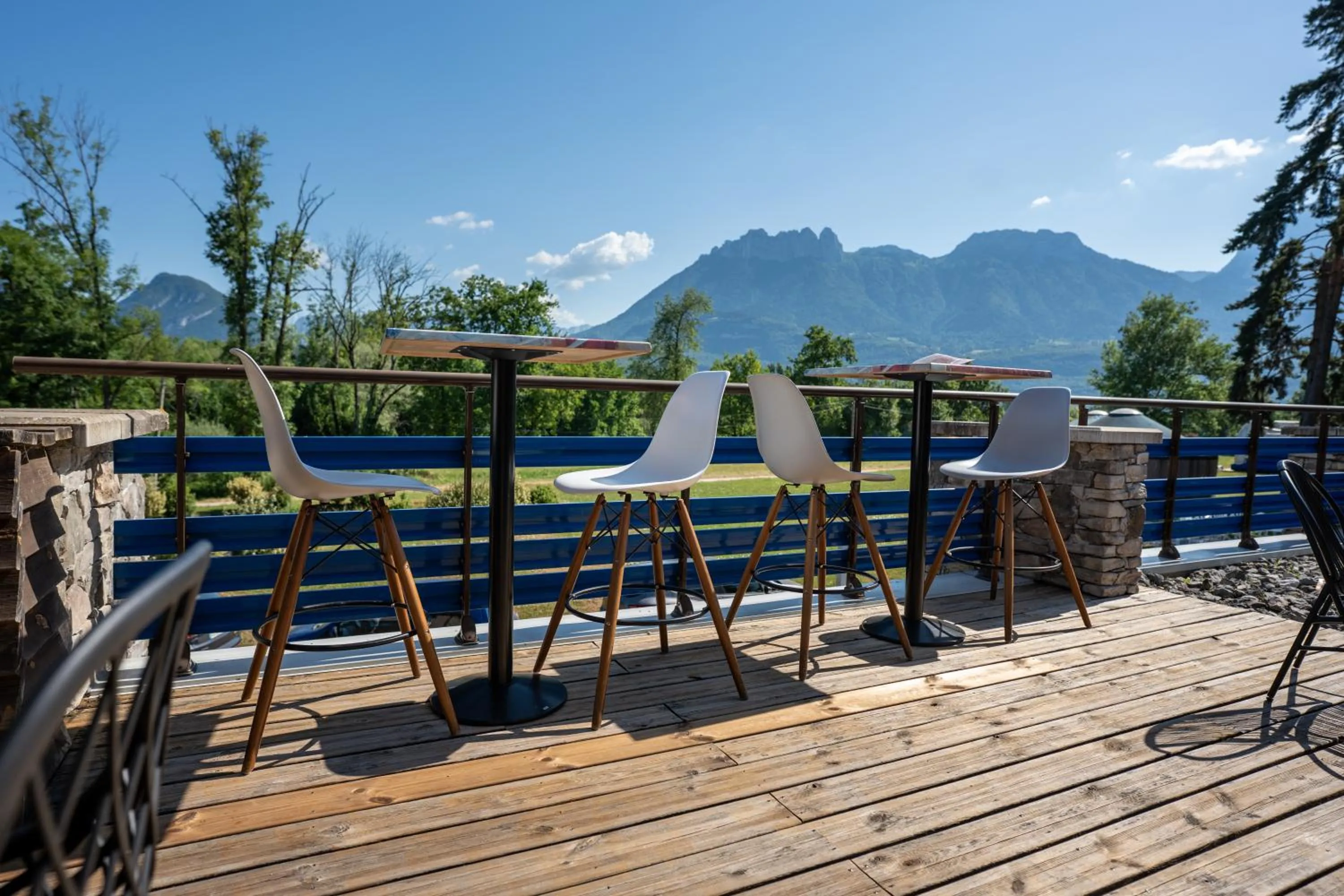 Patio in Le Pré du Lac