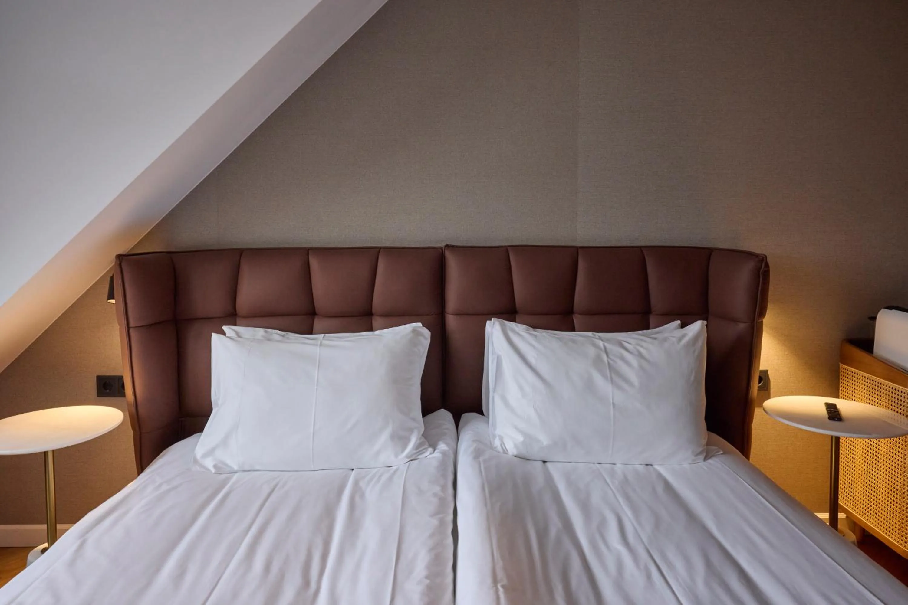 Bed in Hotel Akureyri