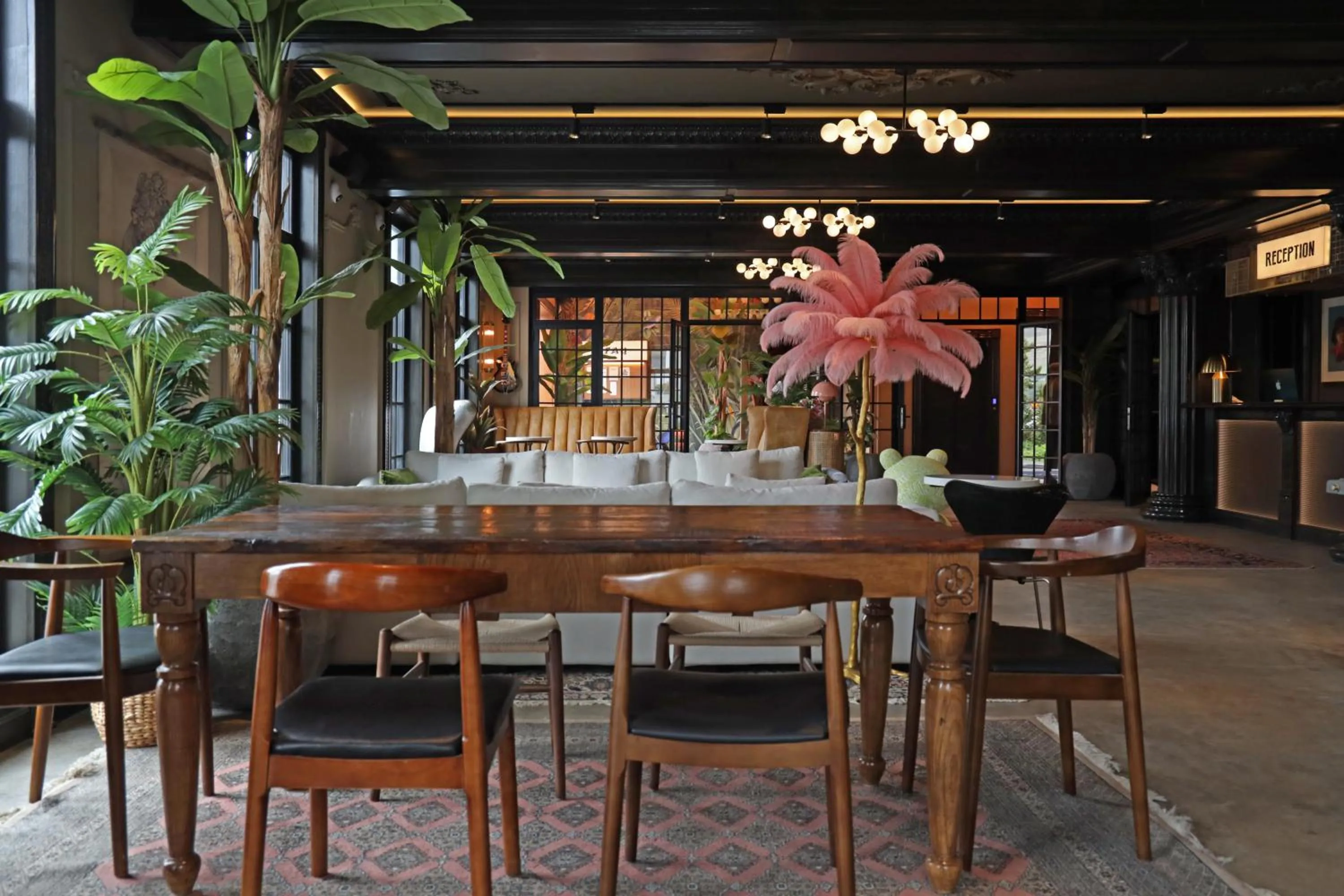 Lobby or reception in Hotel Akureyri