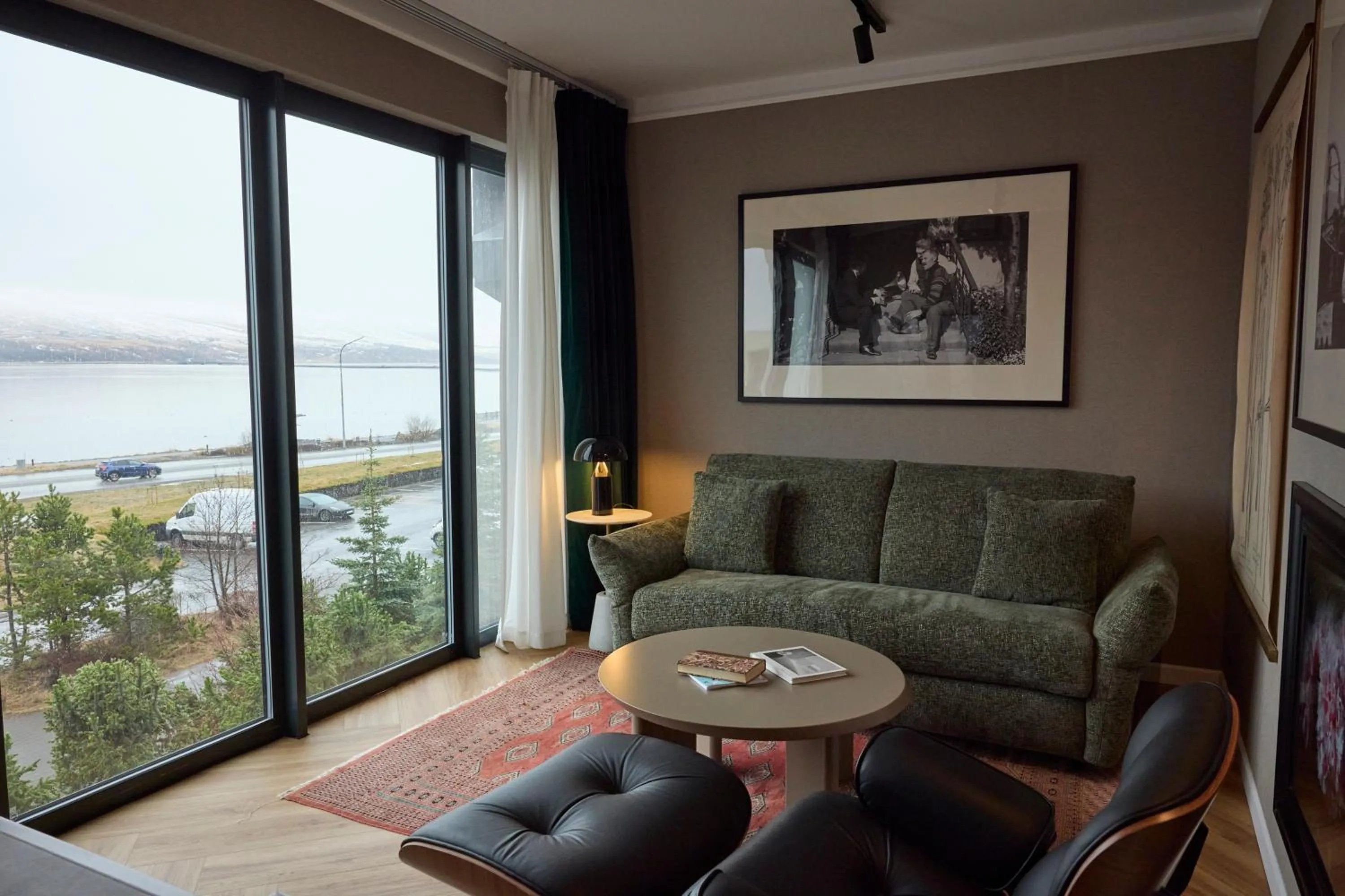 Living room in Hotel Akureyri