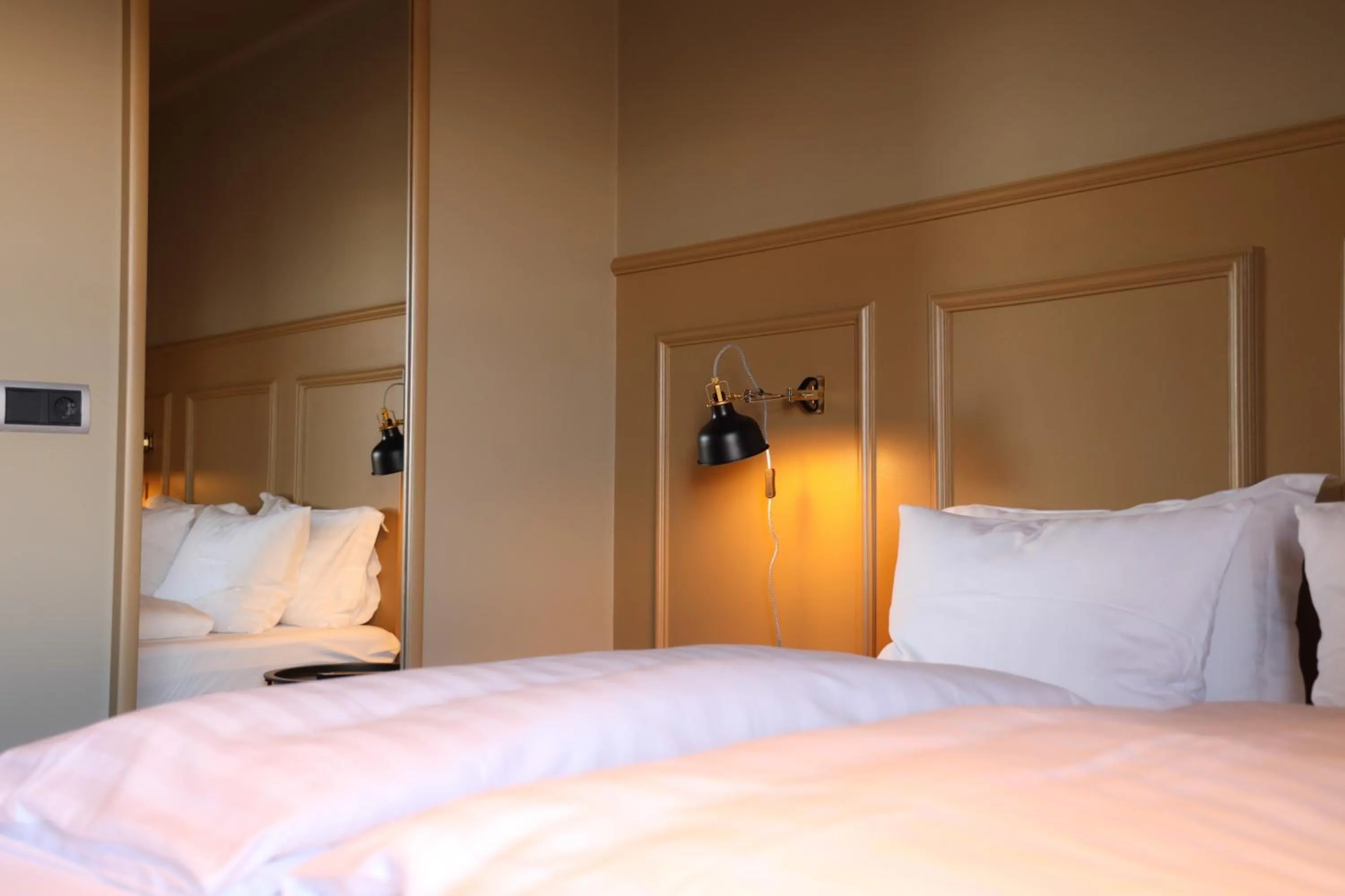 Bed in Hotel Akureyri