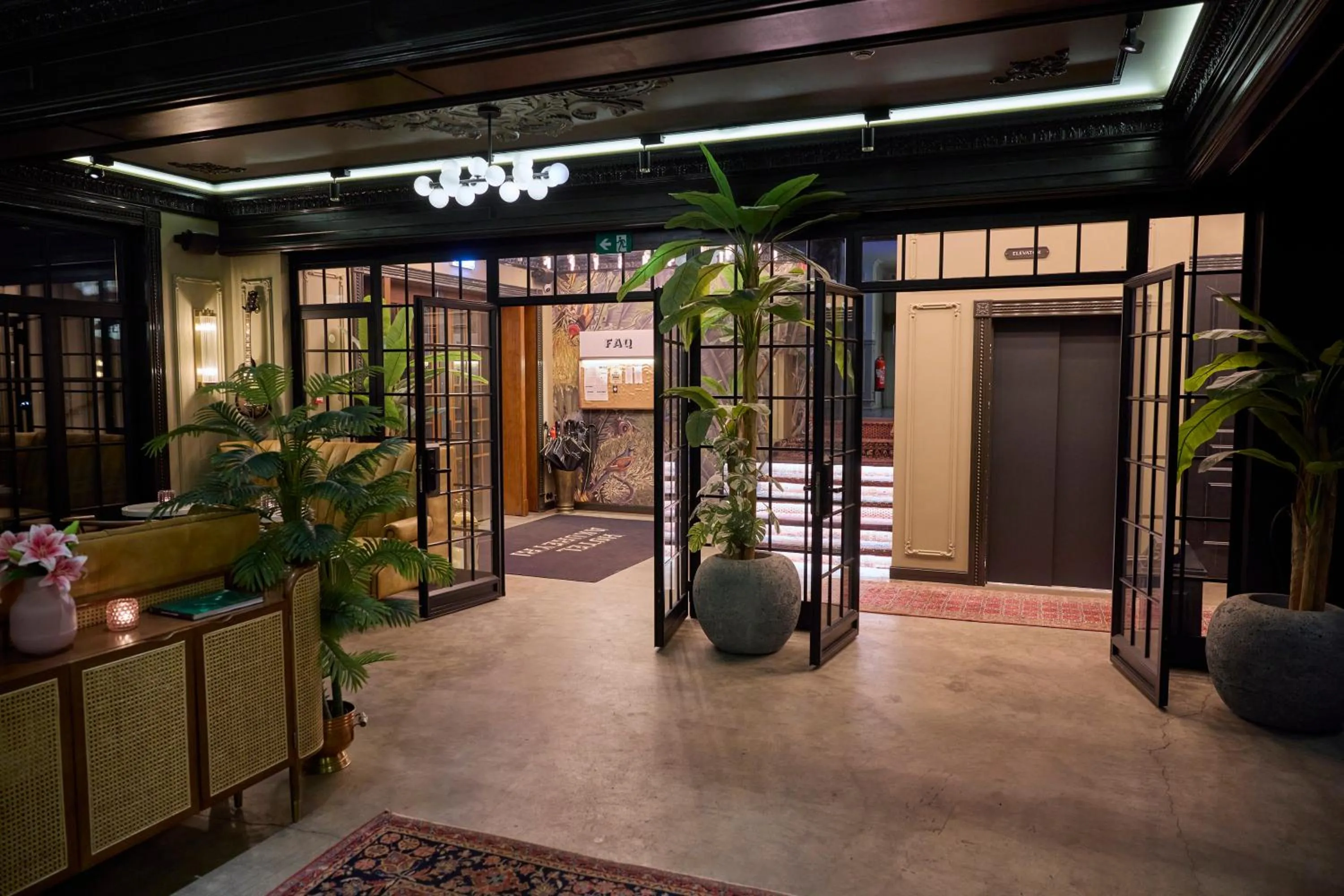 Lobby or reception in Hotel Akureyri