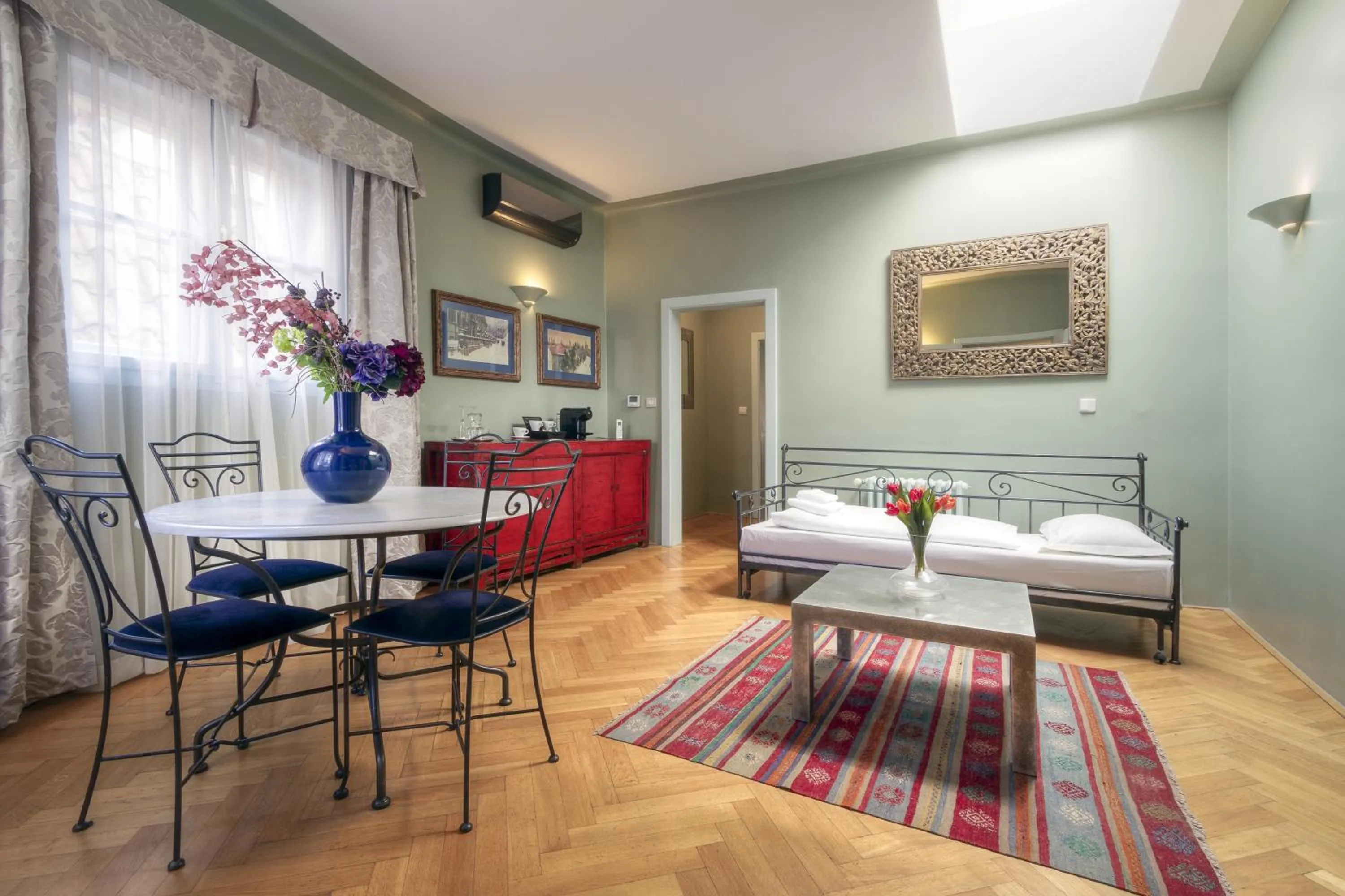 Bed in Black Star Suites