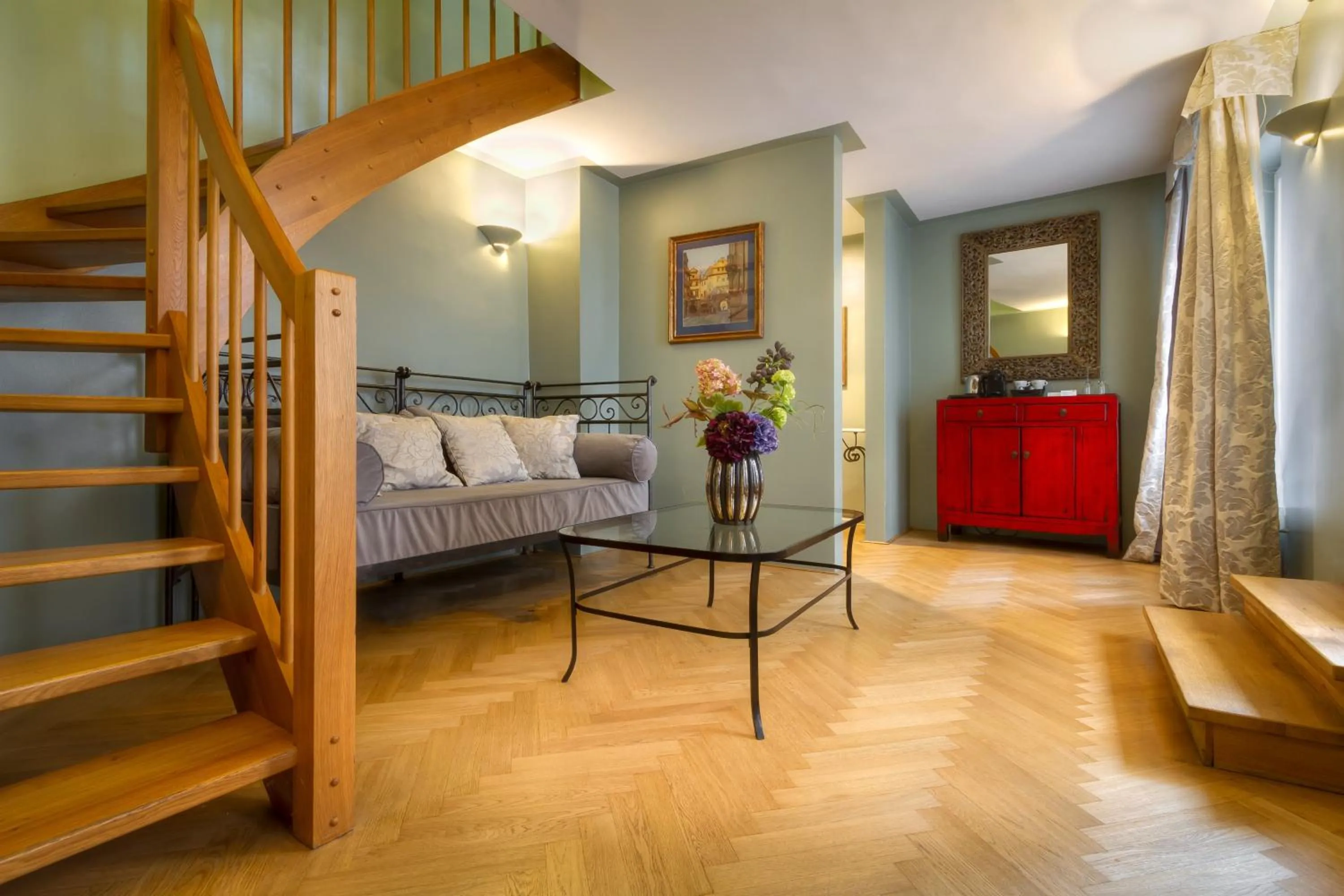 Bed in Black Star Suites