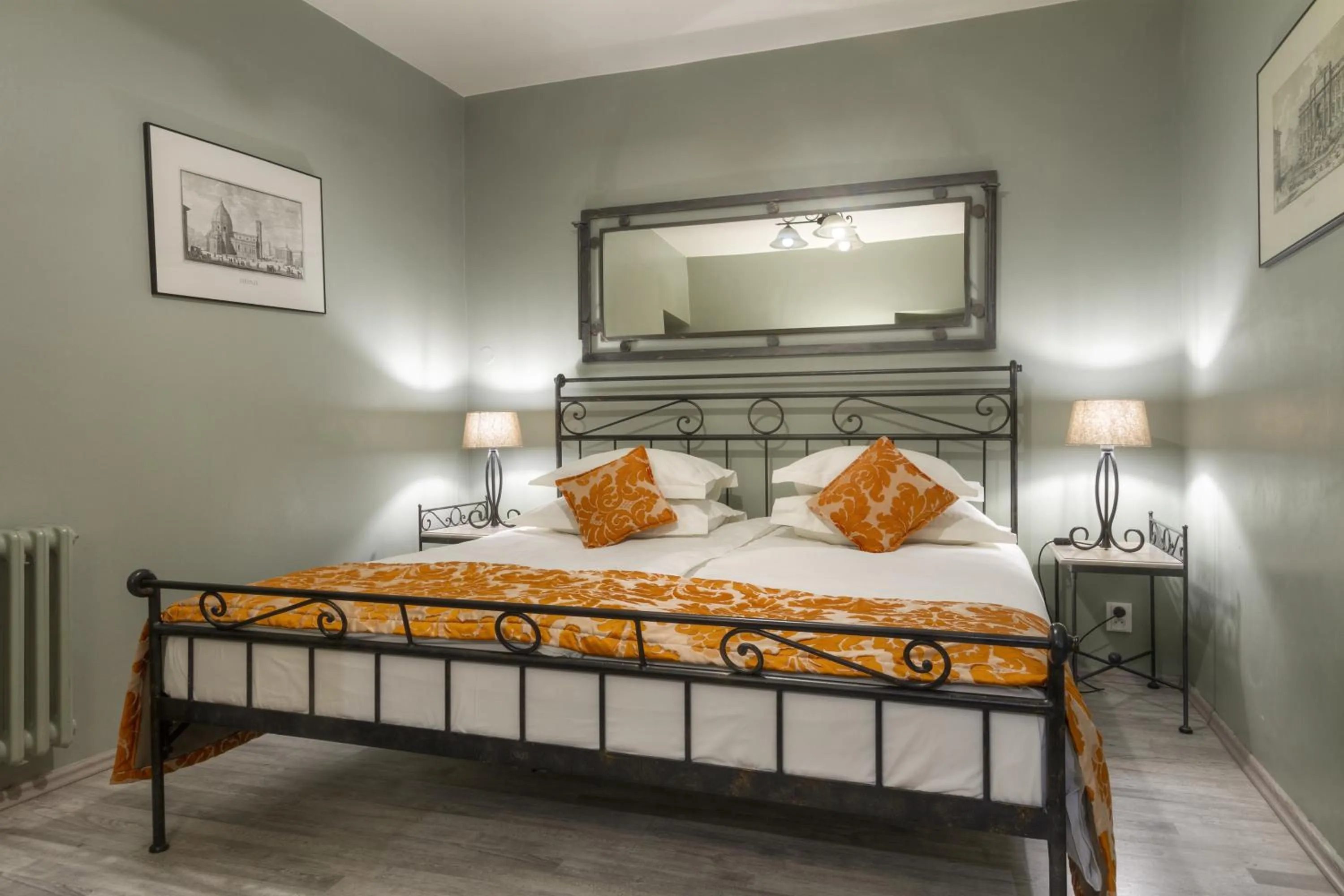 Bed in Black Star Suites