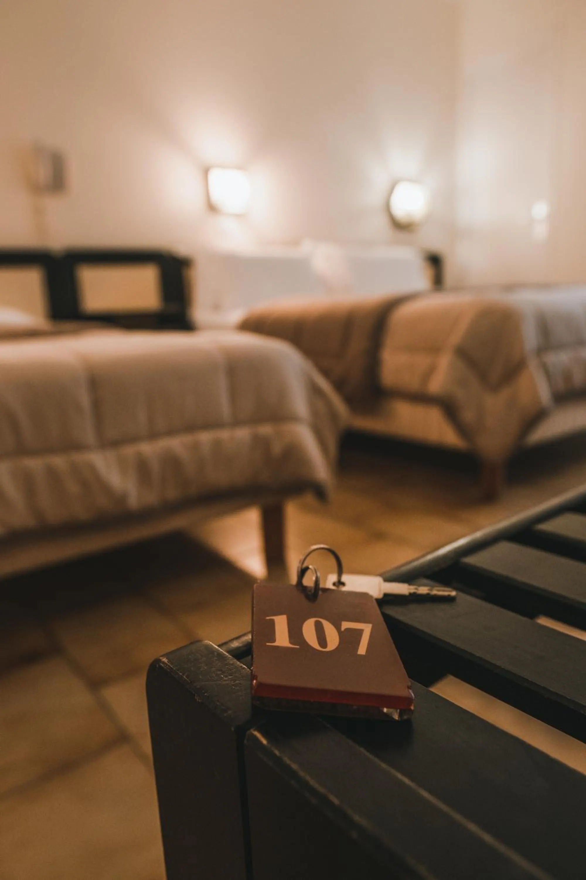 Bed in Hôtel & Résidence Le Subrini