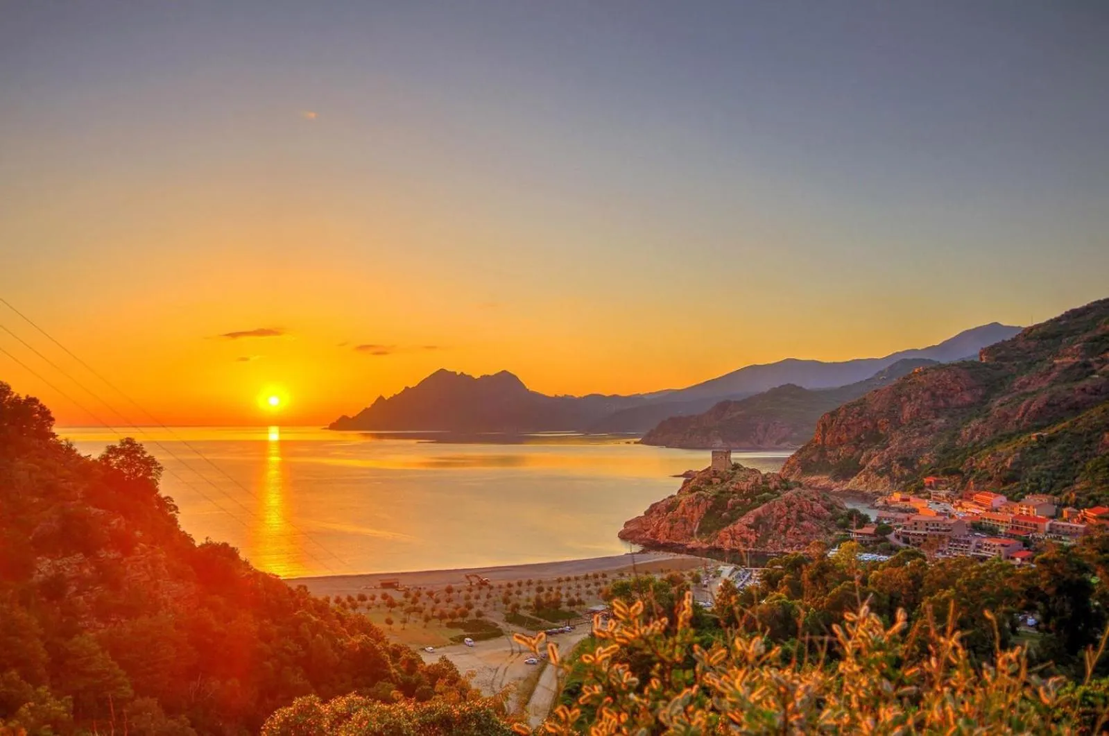 Natural landscape in Hôtel & Résidence Le Subrini