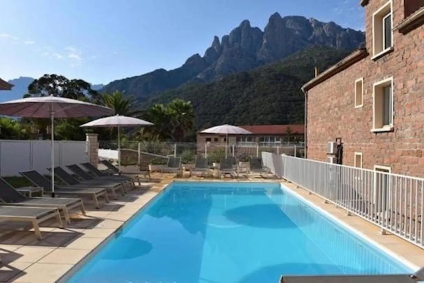 Natural landscape in Hôtel & Résidence Le Subrini