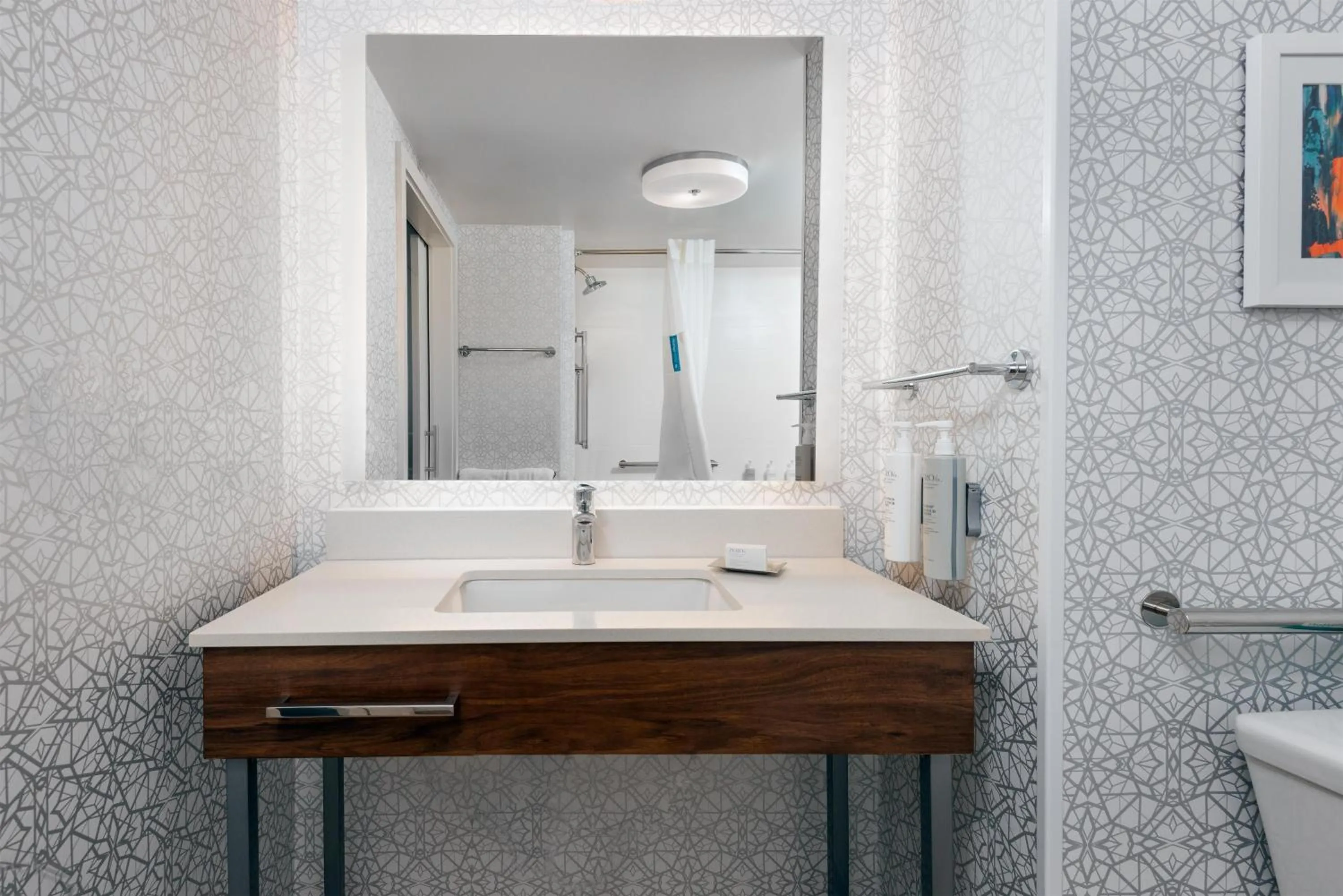 Bathroom in Hampton Inn & Suites Charlottesville at the University