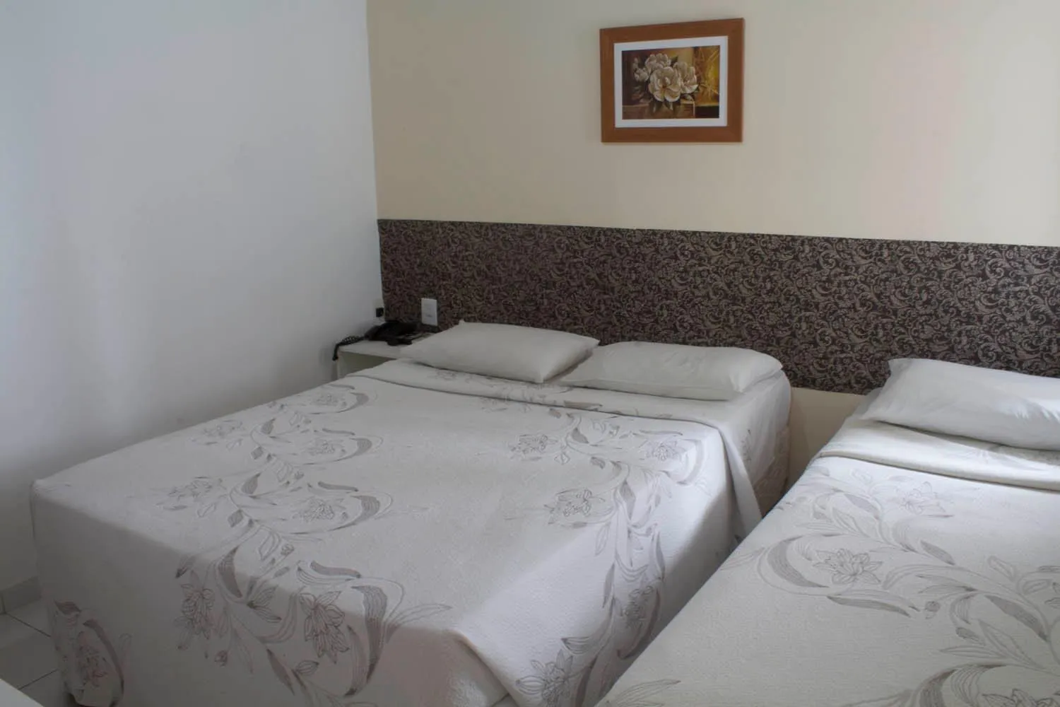 Bed in Hotel Agua Marinha