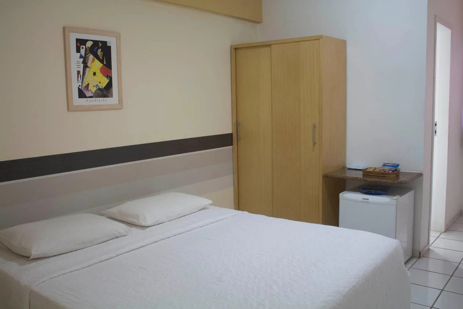 Bed in Hotel Agua Marinha