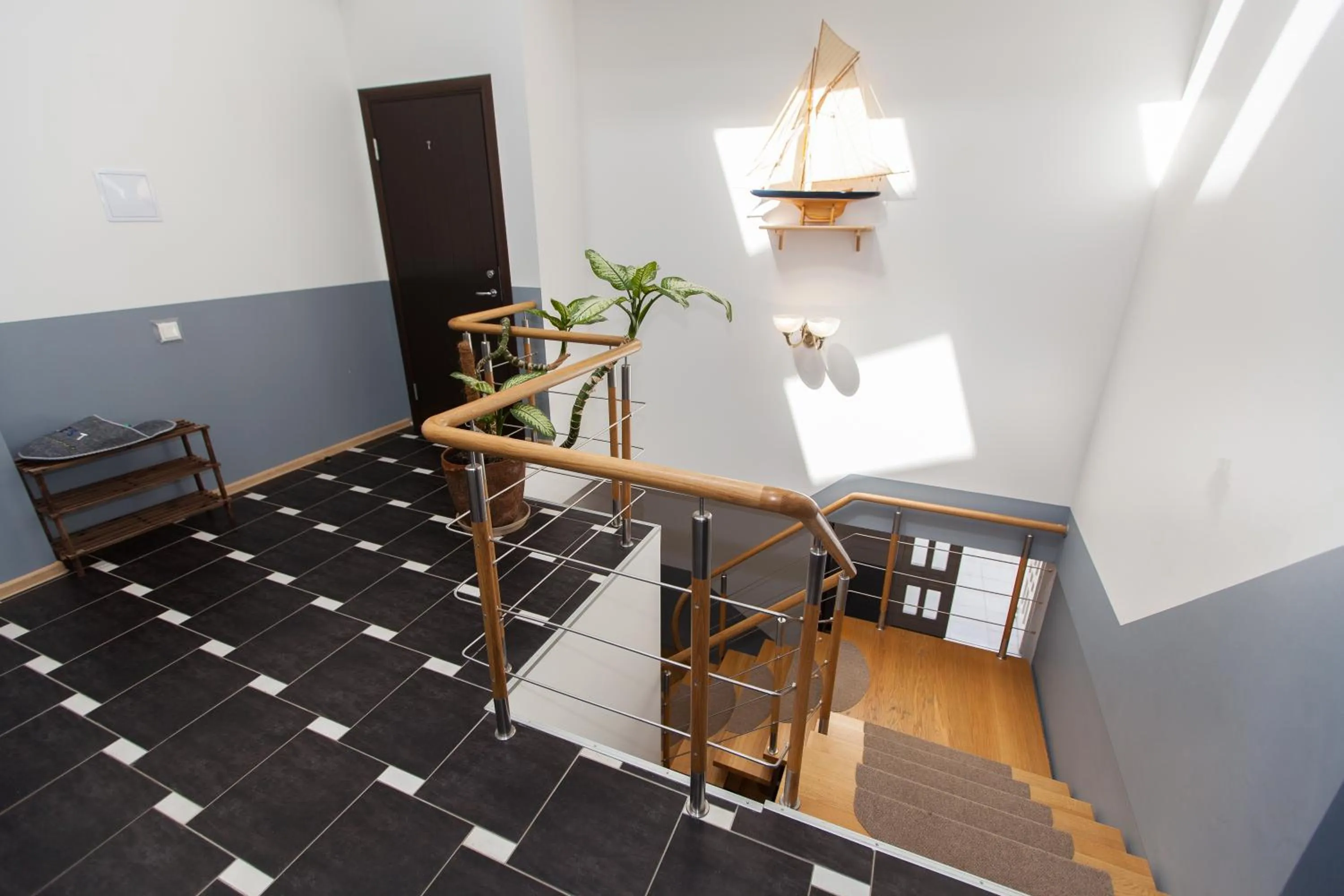 Decorative detail in Amber Coast & Sea