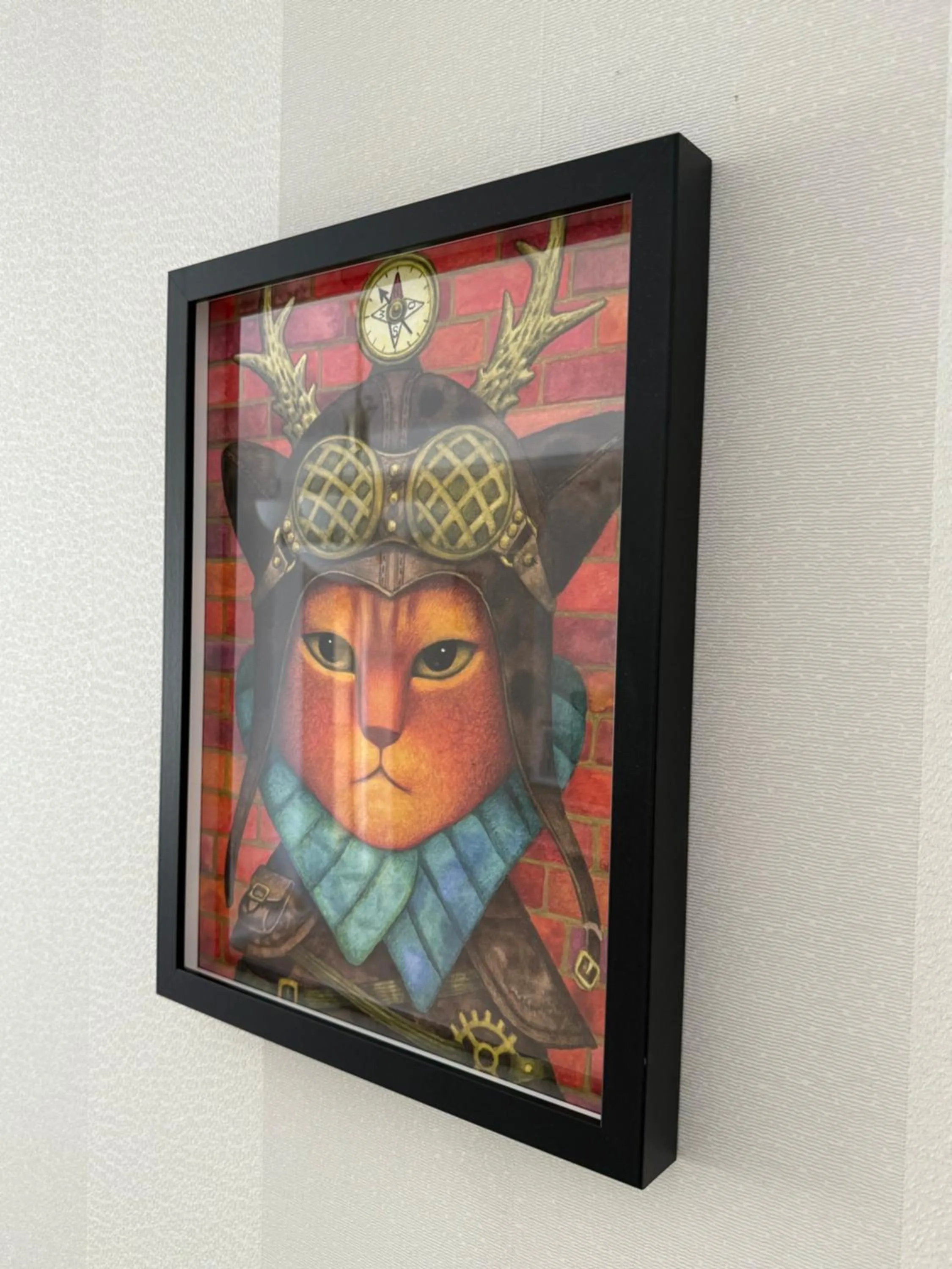 Decorative detail in Amber Coast & Sea