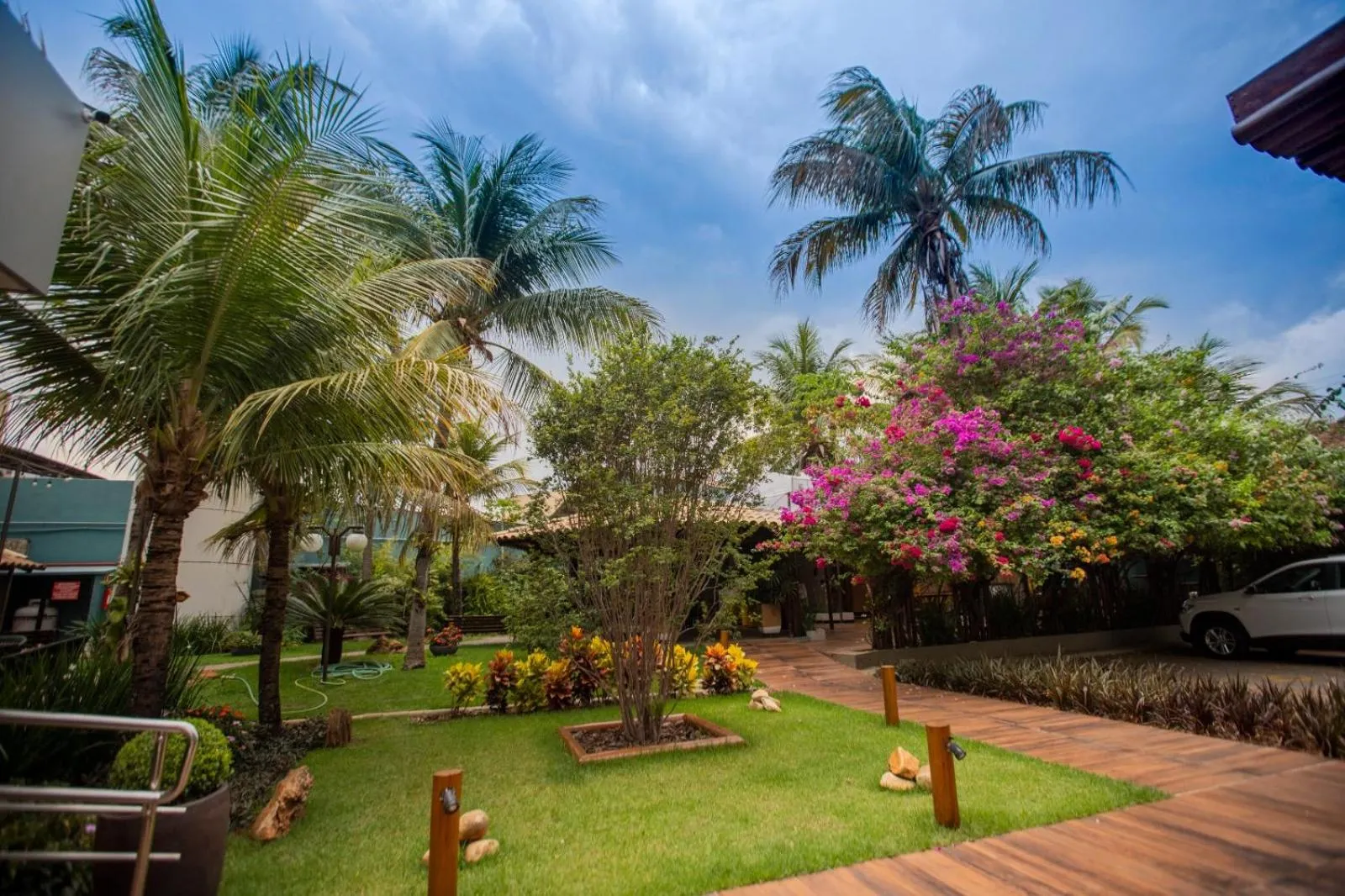 Garden in Castelo Inn Hotel