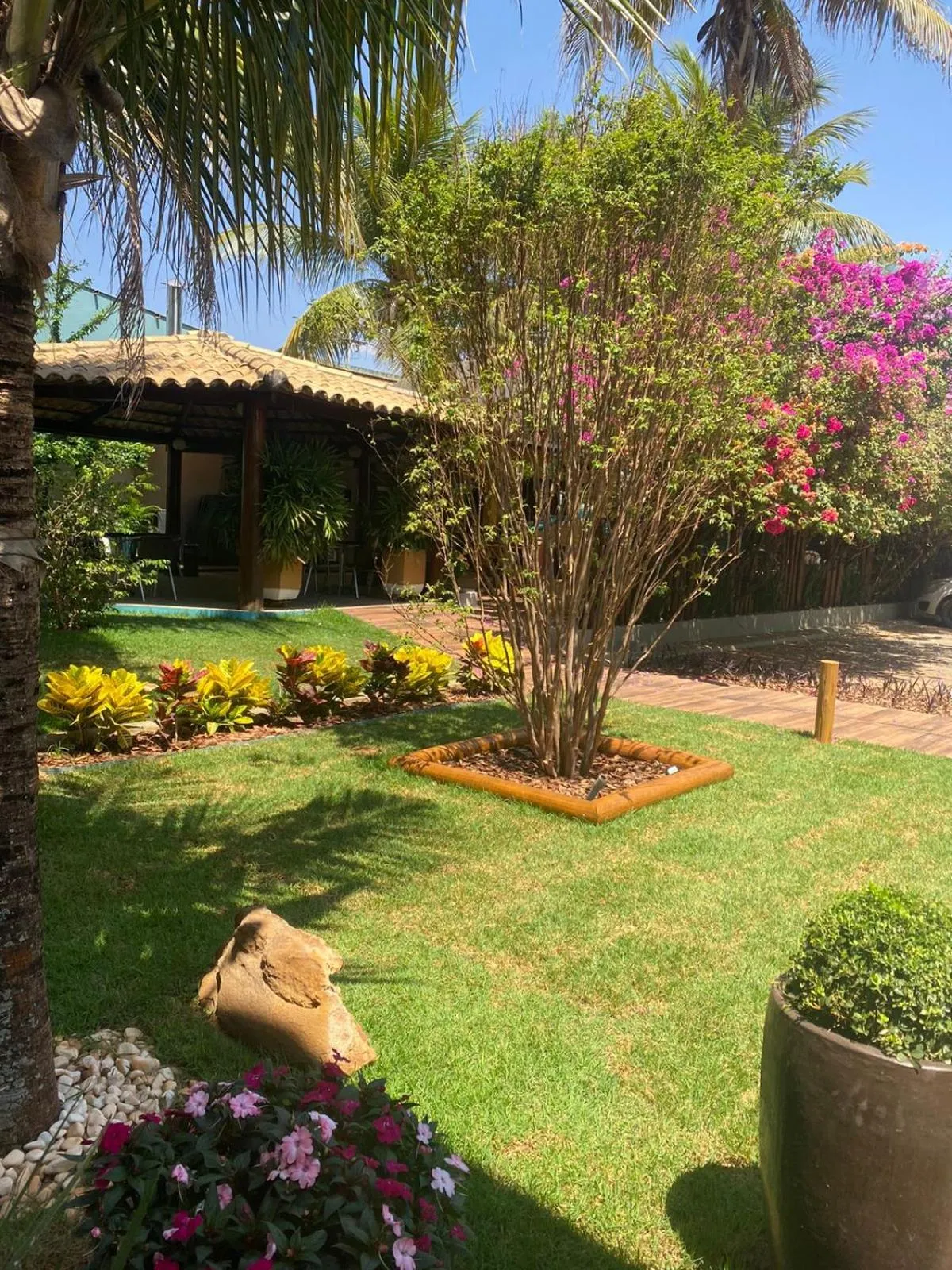 Garden in Castelo Inn Hotel