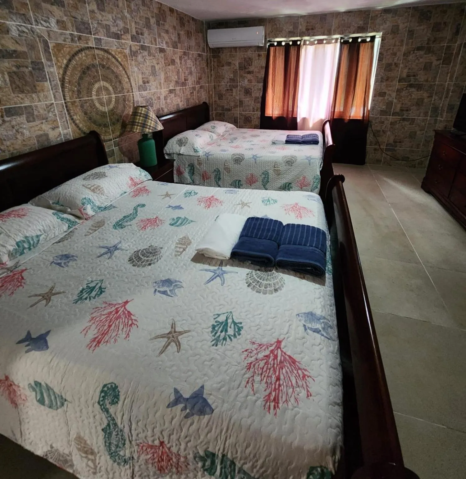 Bed in Hotel Colombus