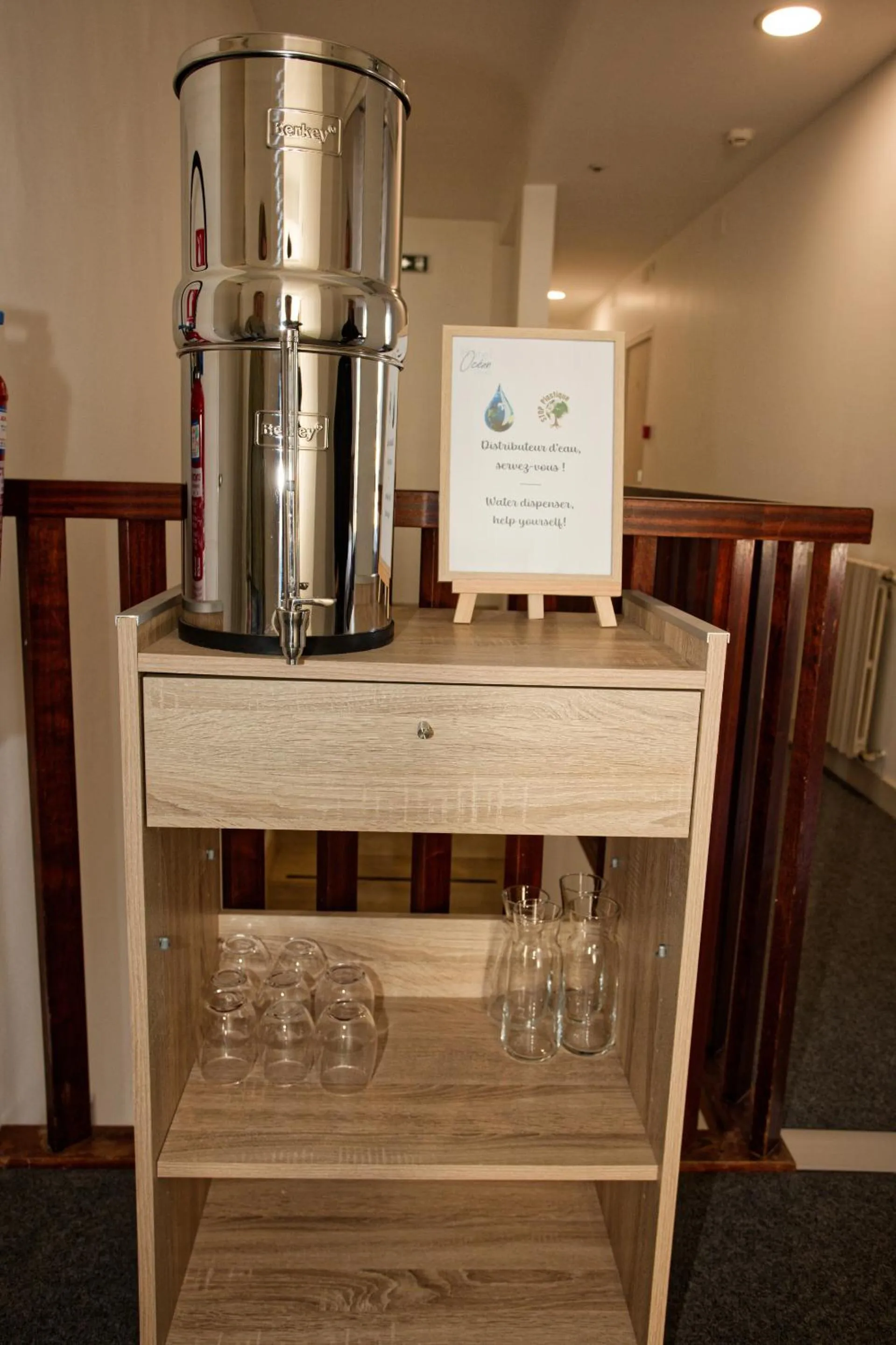 Coffee/tea facilities in Hôtel Océan Dinan