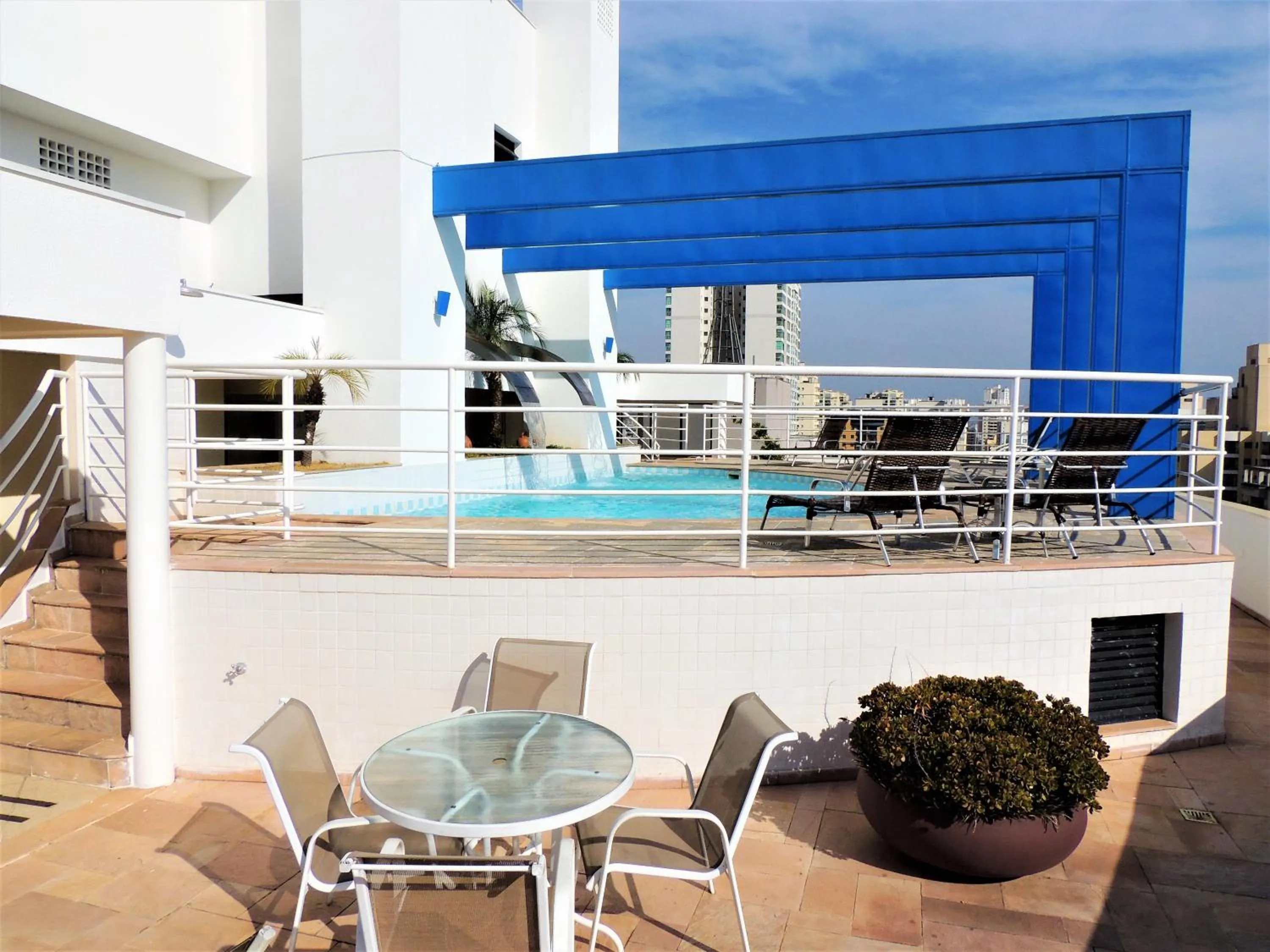 Balcony/Terrace in Mondrian Suite Hotel