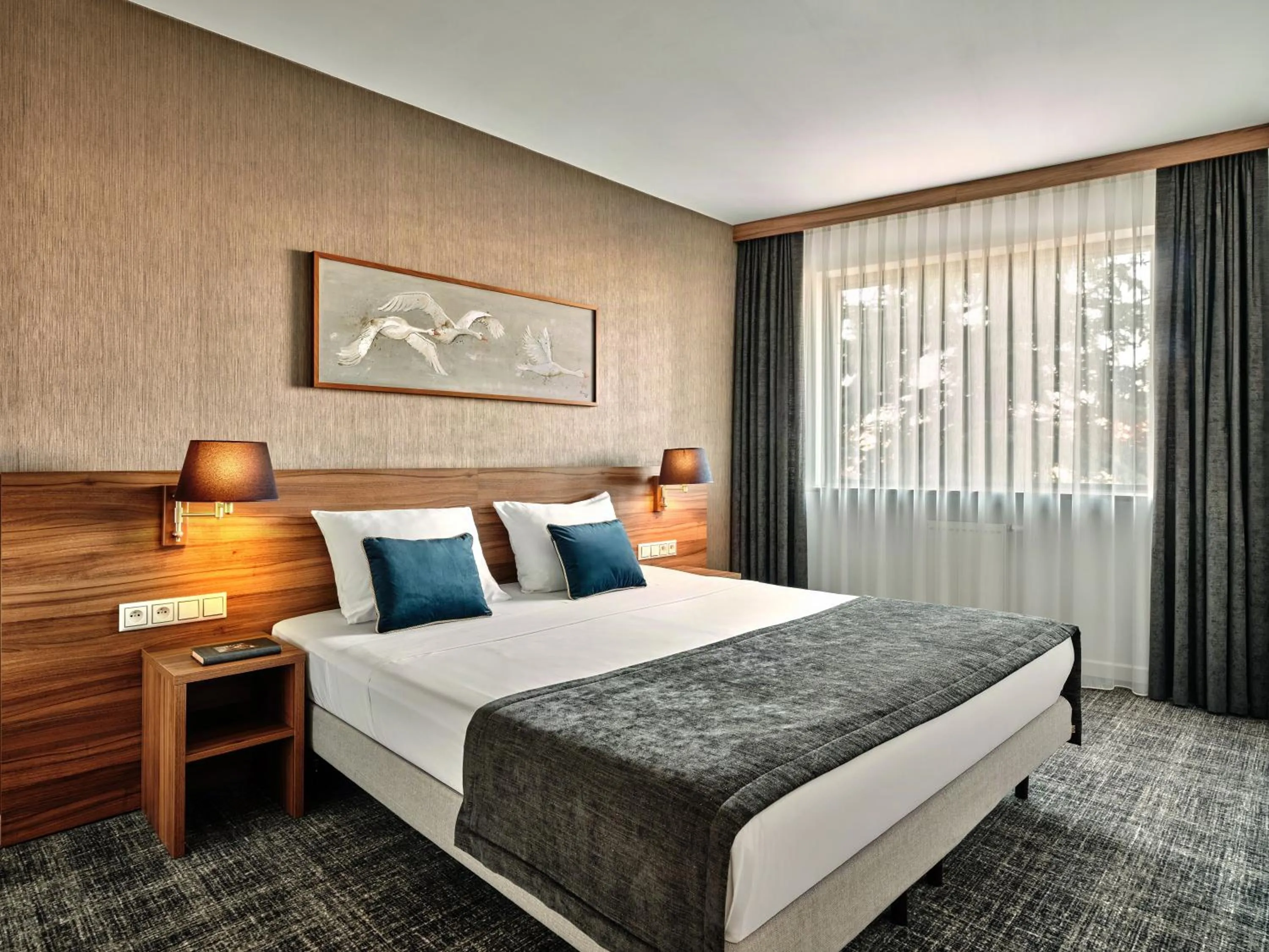 Bedroom, Bed in Arche Hotel Puławska Residence Warszawa