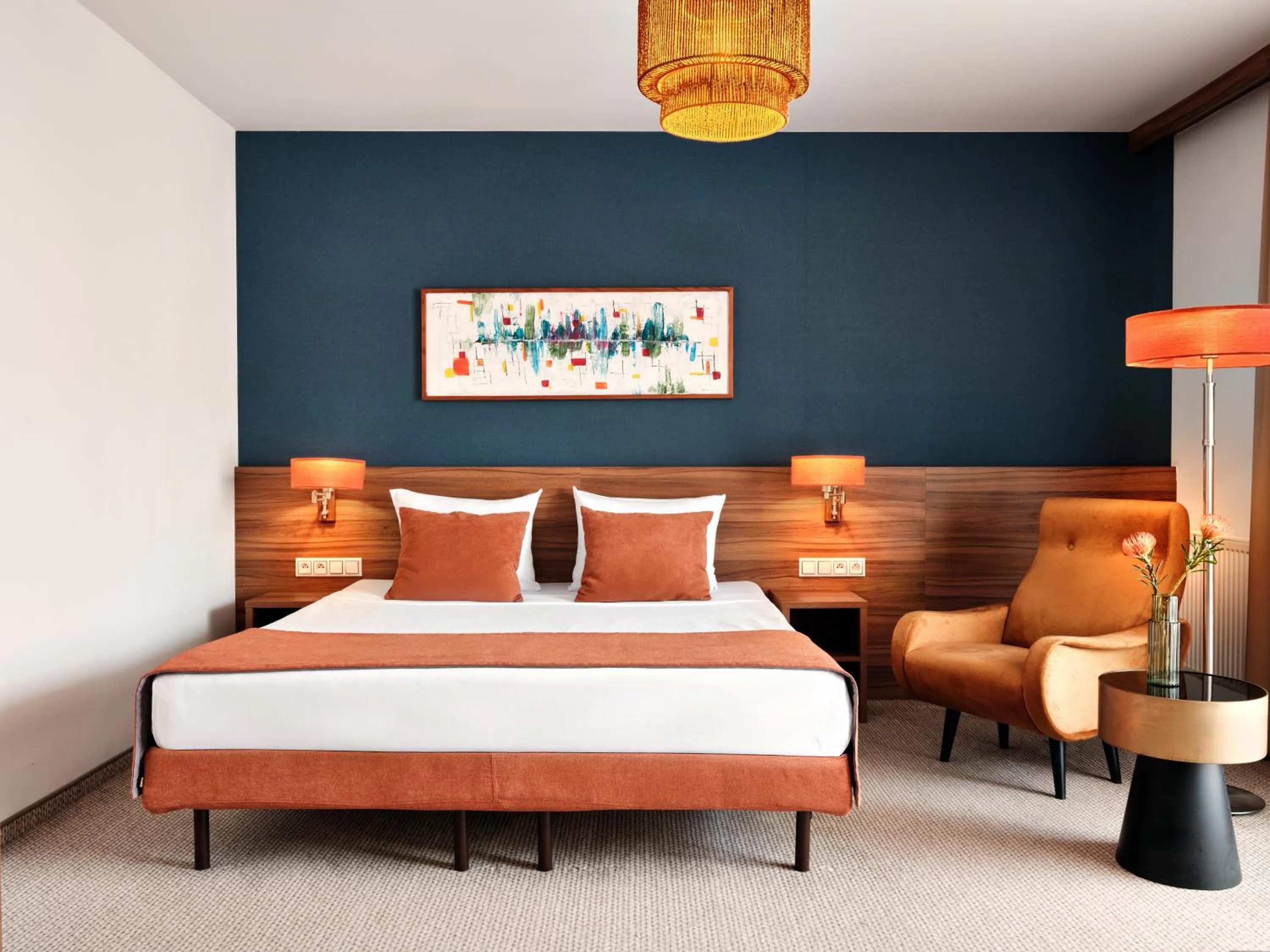 Bedroom, Bed in Arche Hotel Puławska Residence Warszawa