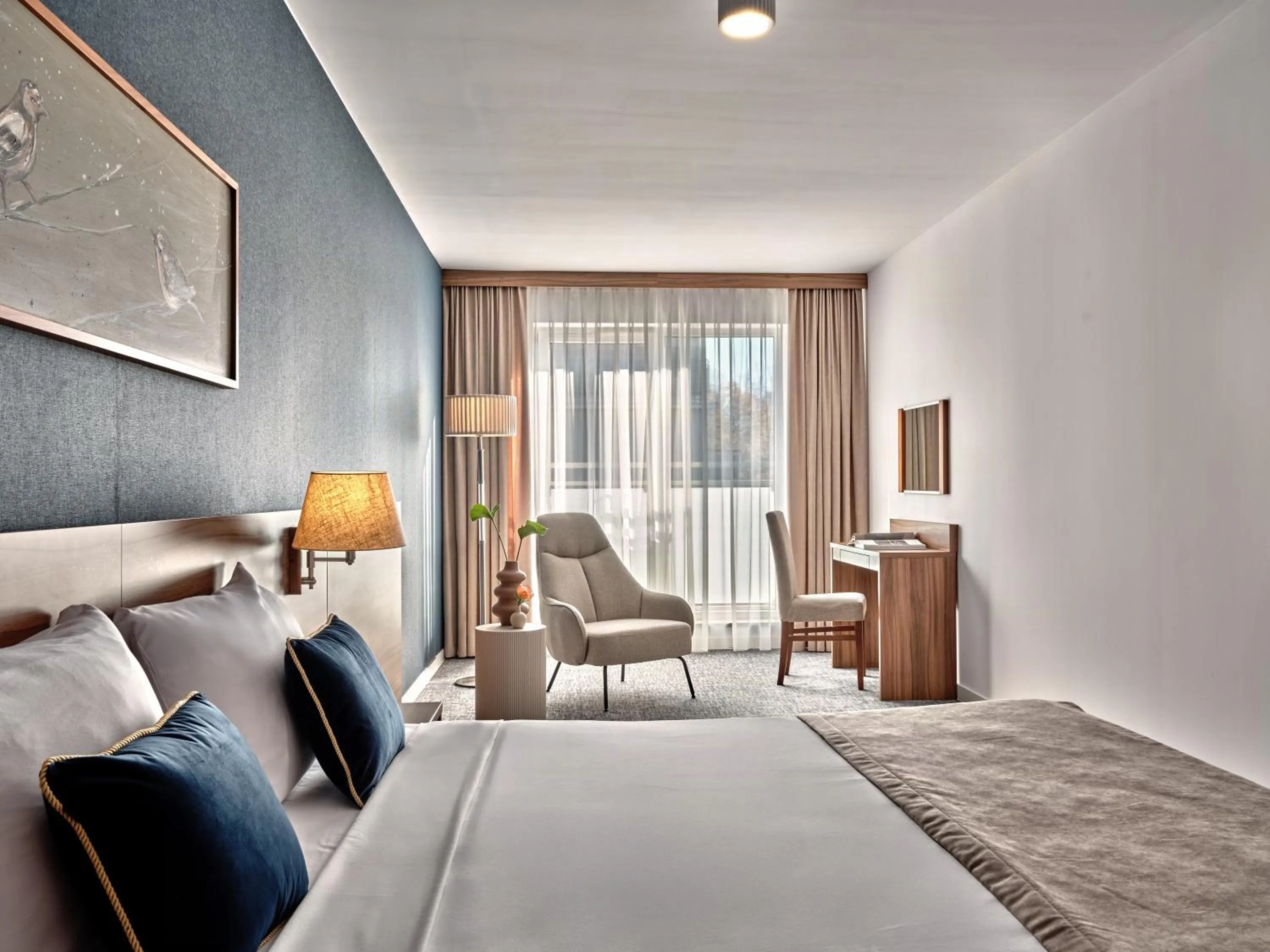 Bedroom, Bed in Arche Hotel Puławska Residence Warszawa