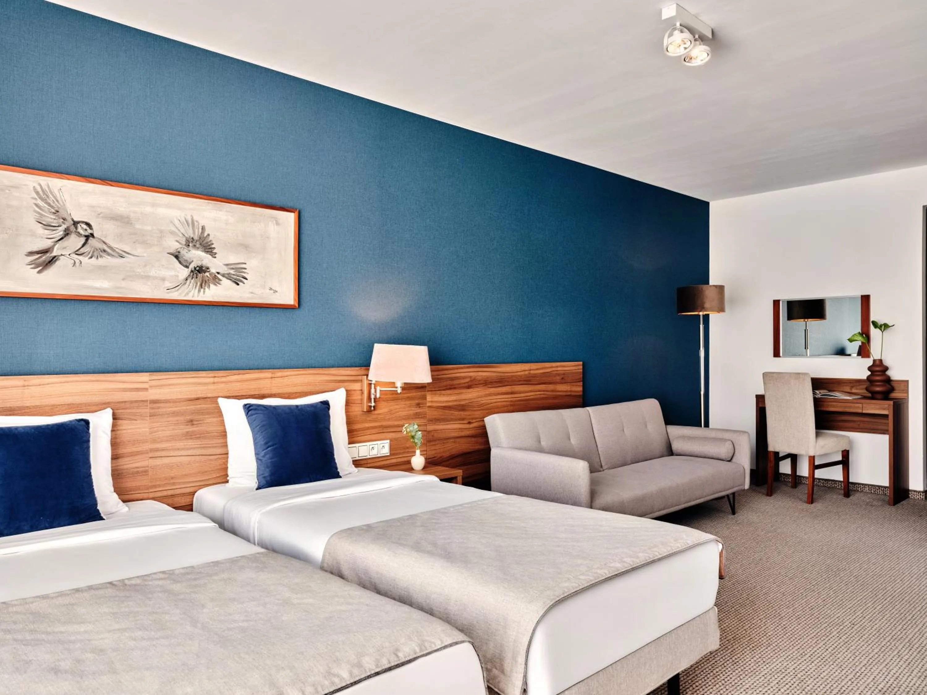 Bedroom, Bed in Arche Hotel Puławska Residence Warszawa