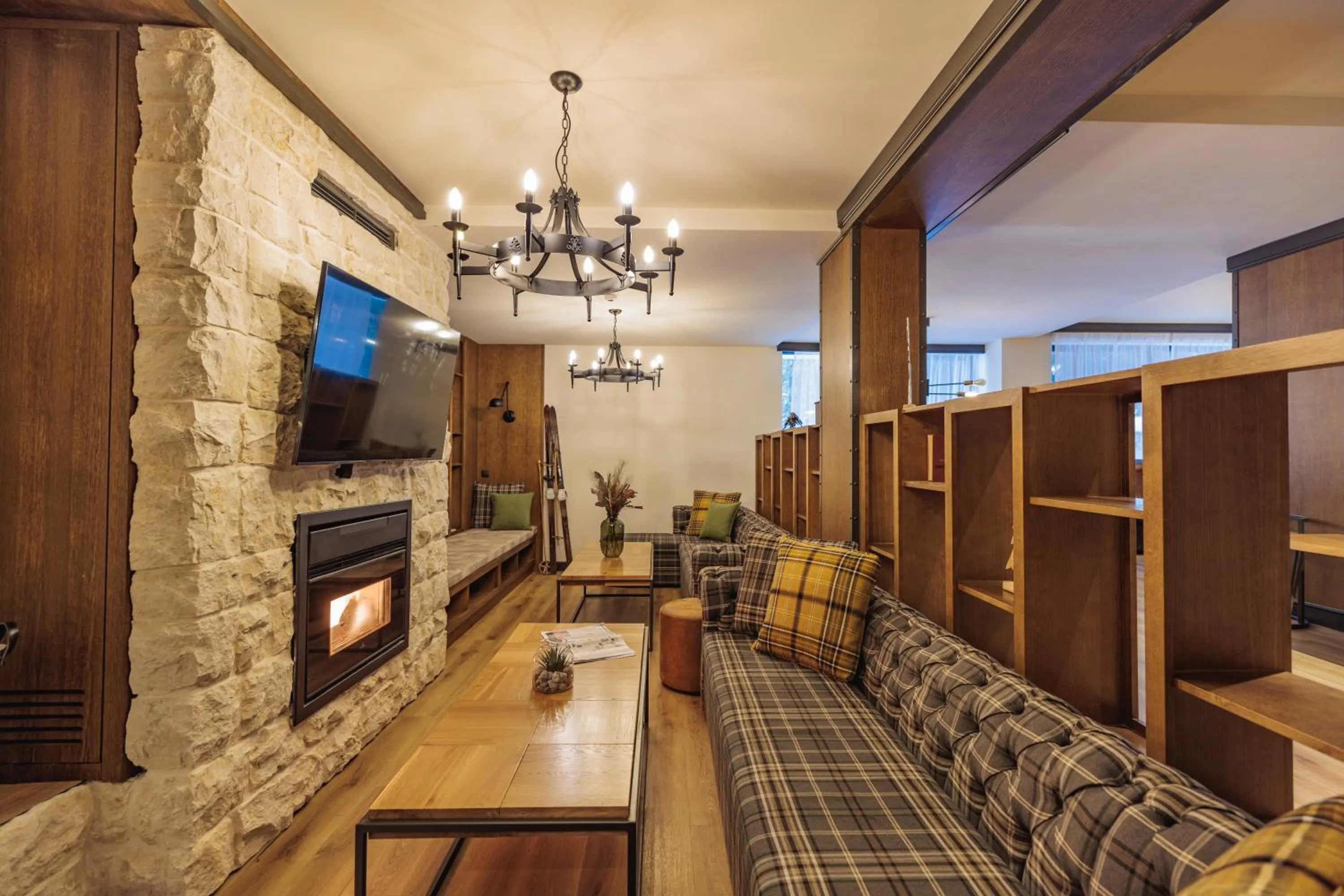 Seating area in Iglika Hotel & Villas Borovets