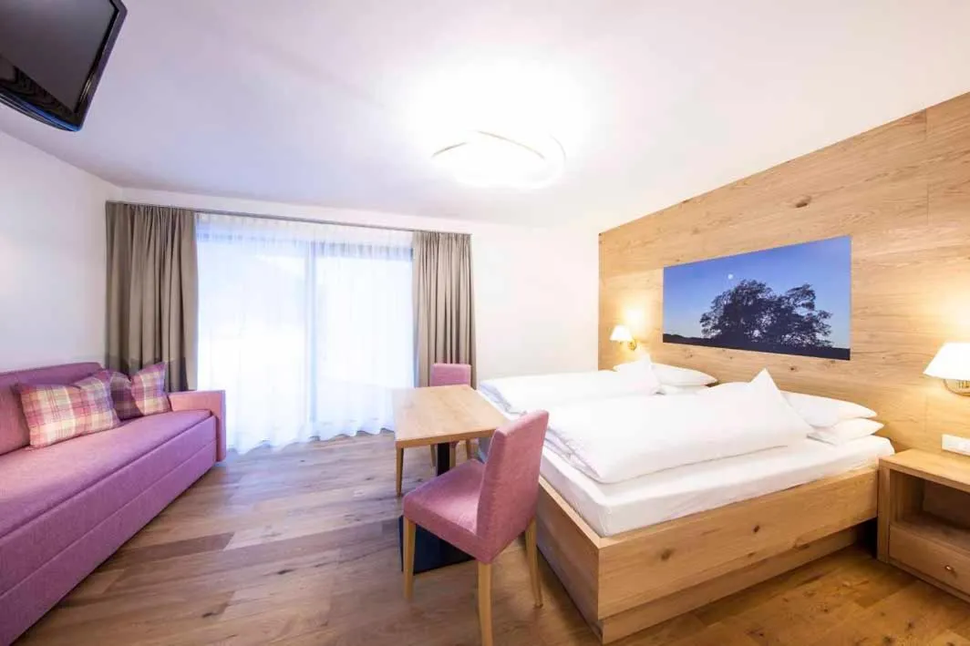 Bed in Hotel Garni Morene