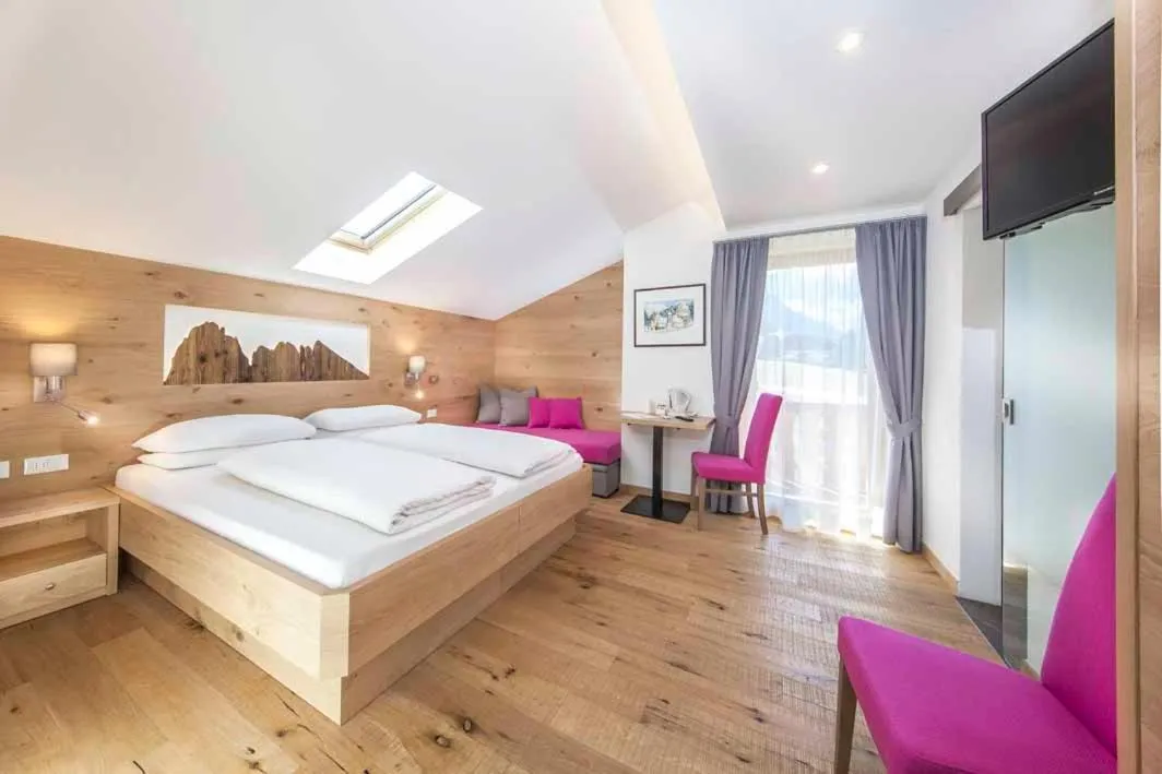 Bed in Hotel Garni Morene