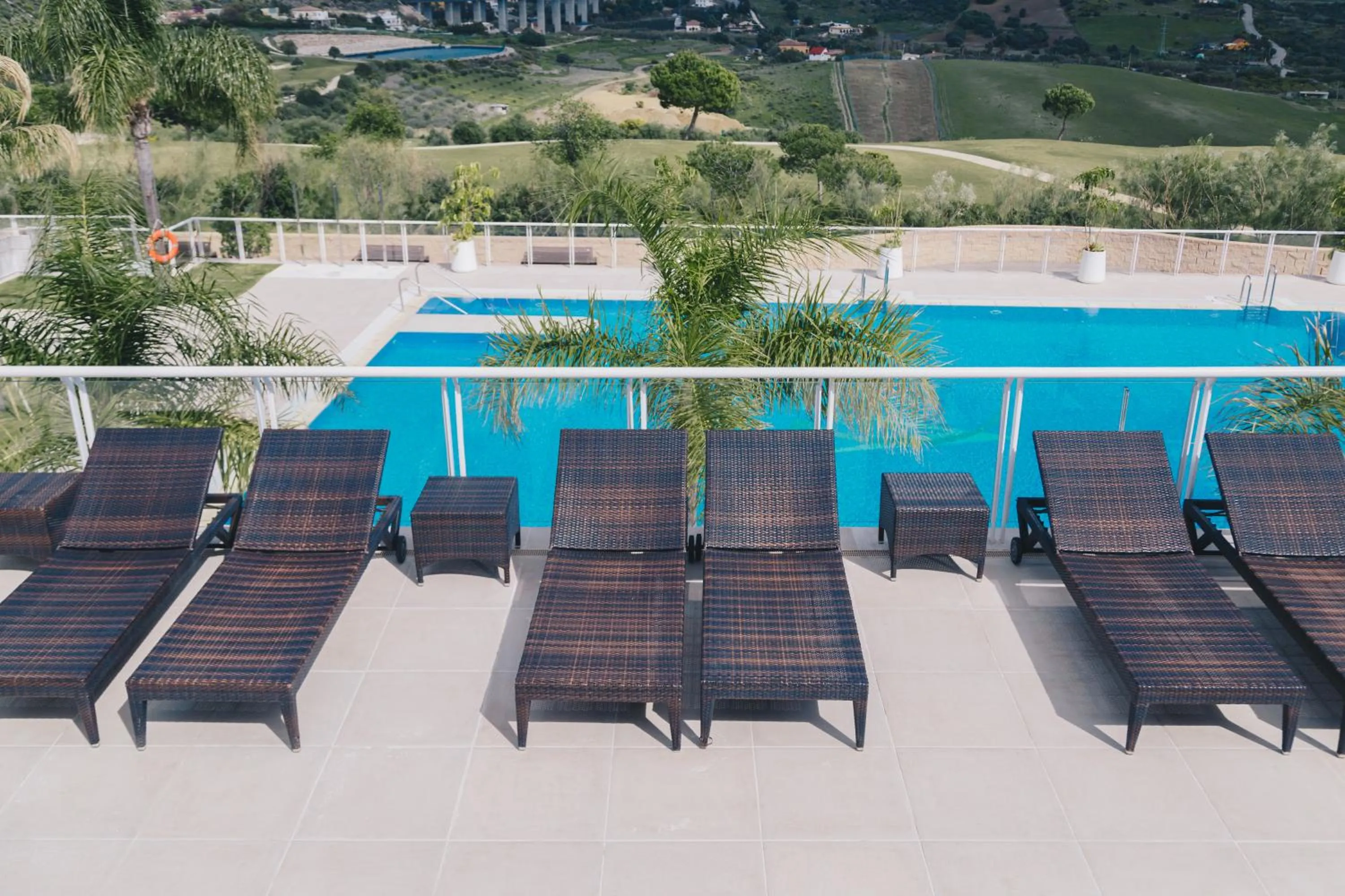 Swimming pool in Ona Valle Romano Golf & Resort