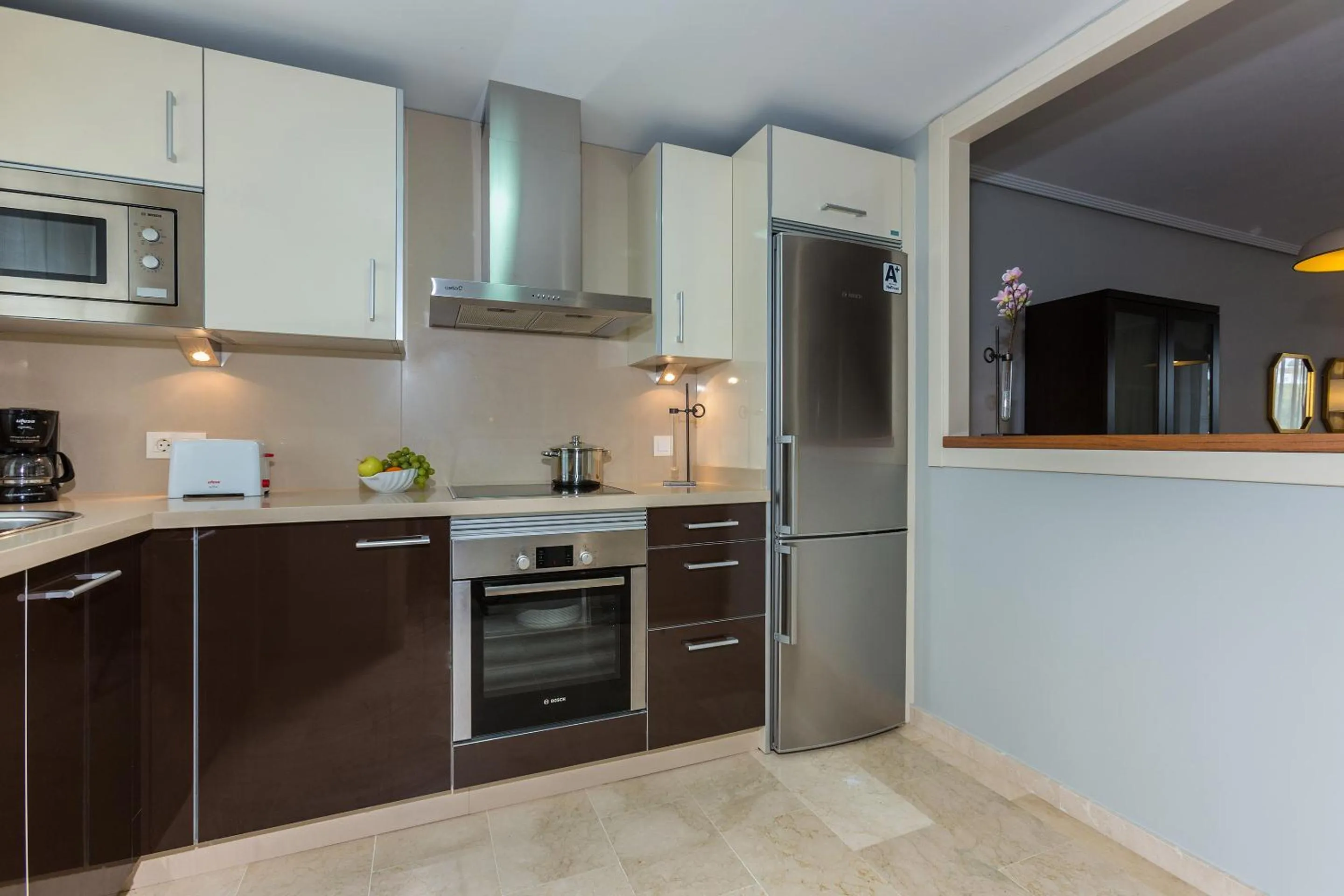 Kitchen or kitchenette in Ona Valle Romano Golf & Resort