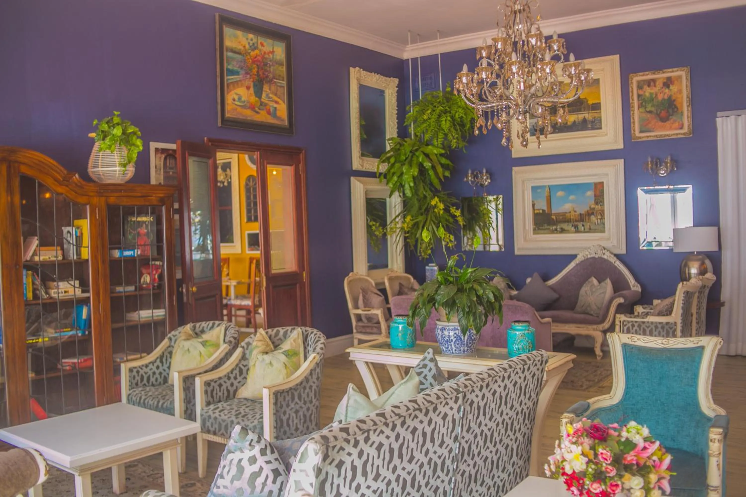 Lounge or bar in Emakhosini Boutique Hotel