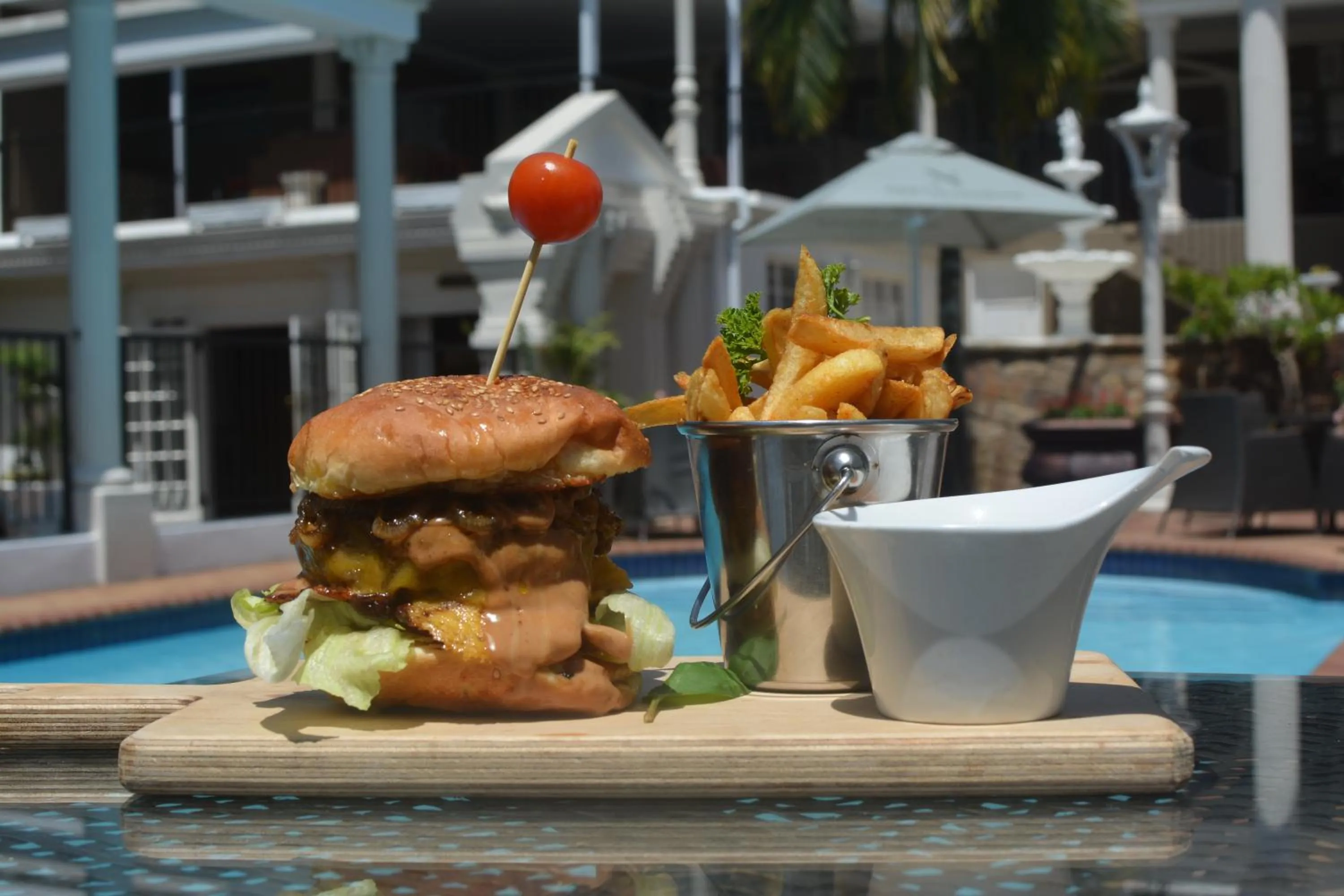 Lunch in Emakhosini Boutique Hotel